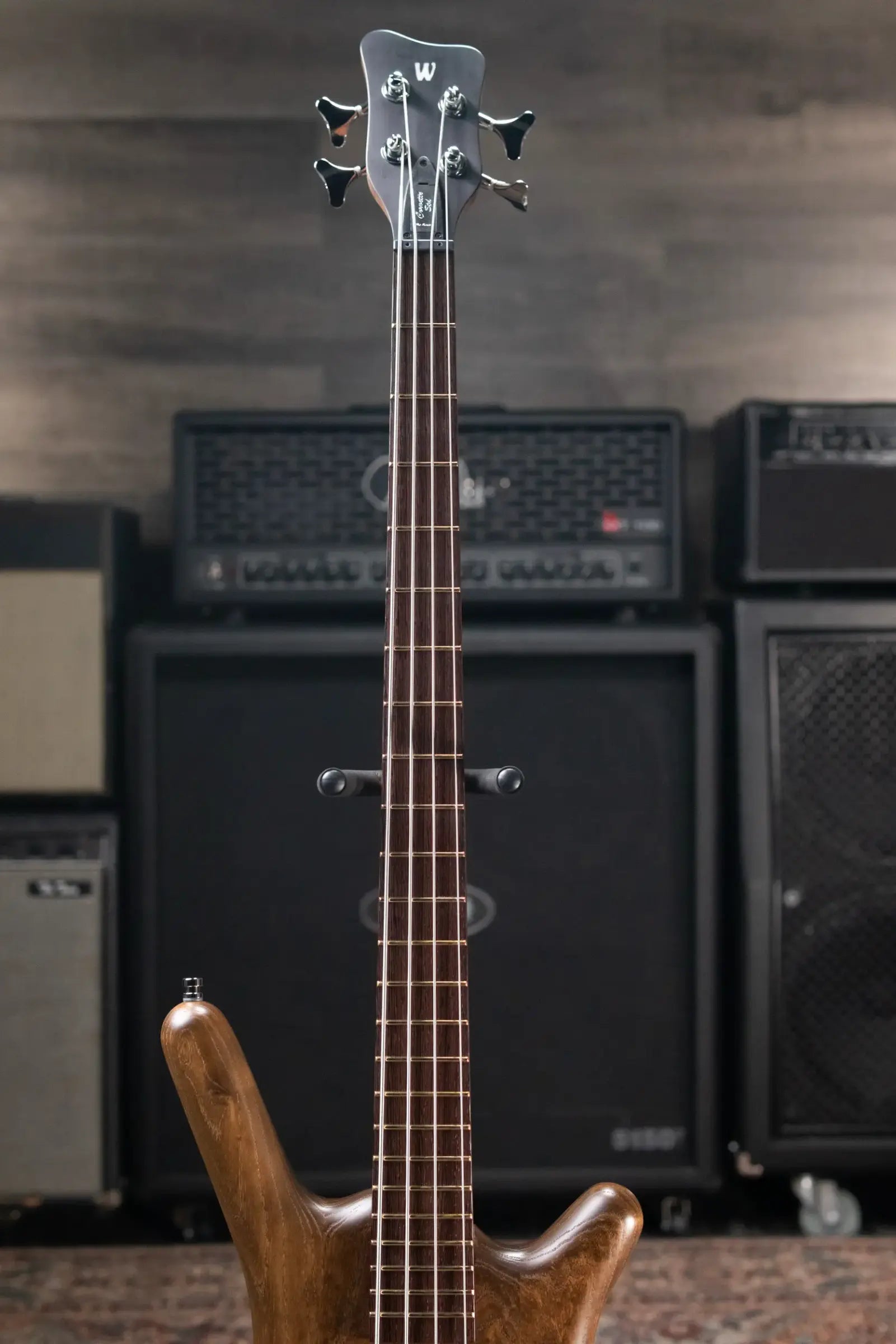 Warwick Pro Series Corvette Standard Electric Bass - Antique Tobacco Transparent Satin with Gig Bag