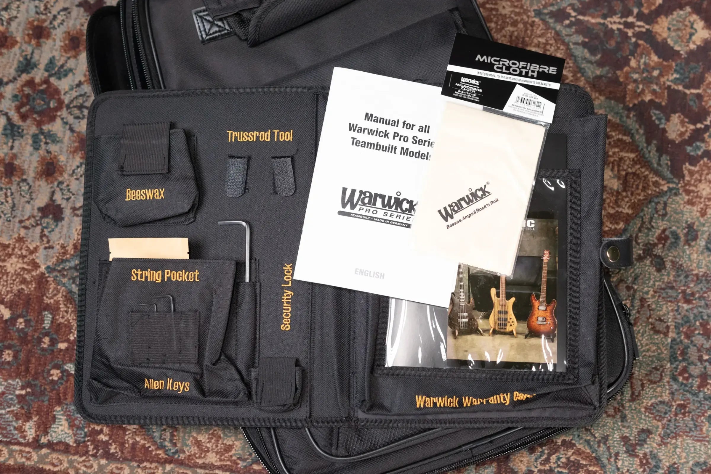 Warwick Pro Series Corvette Standard Electric Bass - Antique Tobacco Transparent Satin with Gig Bag