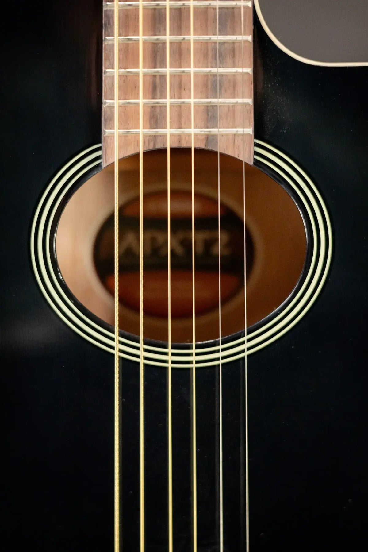 Yamaha APXT2 3/4-Size Thin-Line Cutaway Acoustic/Electric Guitar - Black with Gig Bag