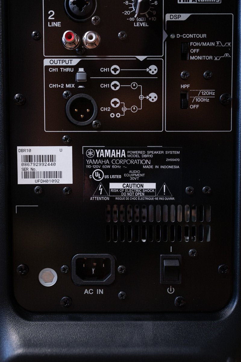 Yamaha DBR10 700W 10" Powered Speaker