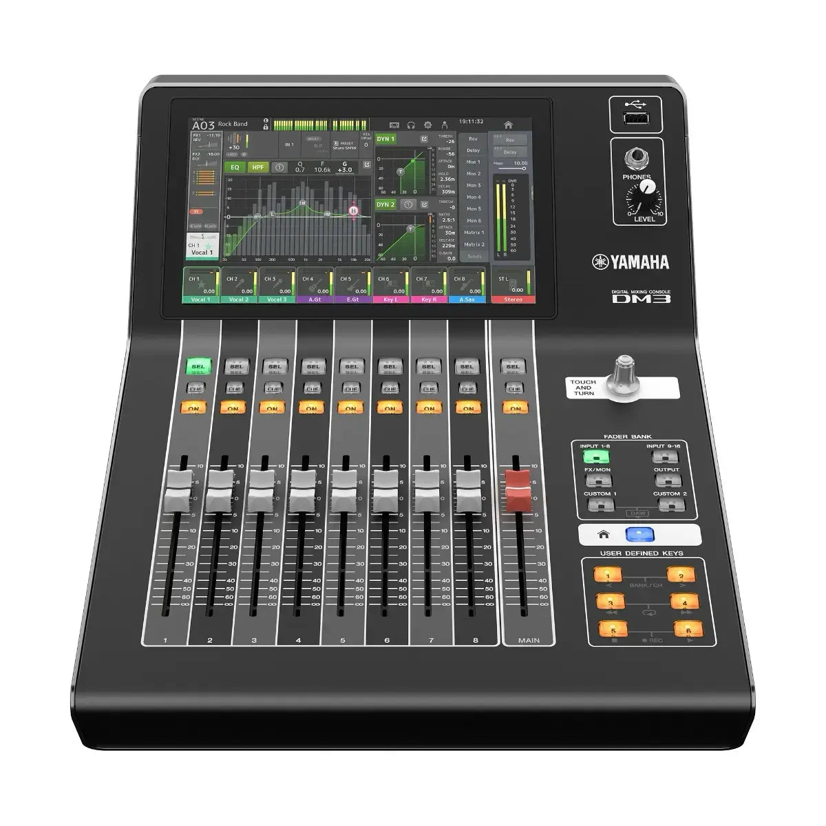Yamaha DM3-D 22-channel Digital Mixer with Dante - Open Box