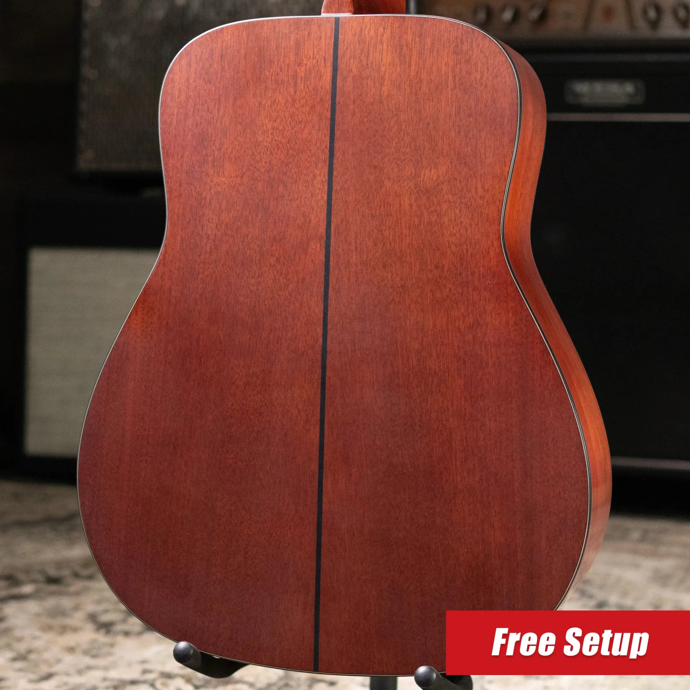 Yamaha FG3 Red Label Acoustic Guitar - Vintage Natural with Gig Bag