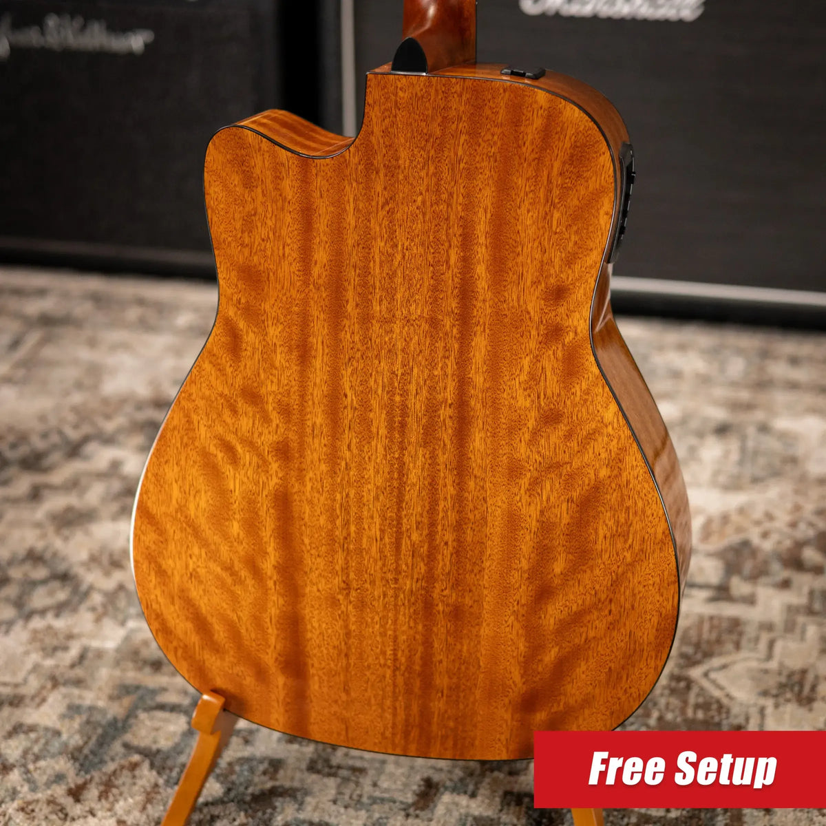 Yamaha FGX800C Dreadnought Acoustic-Electric Guitar