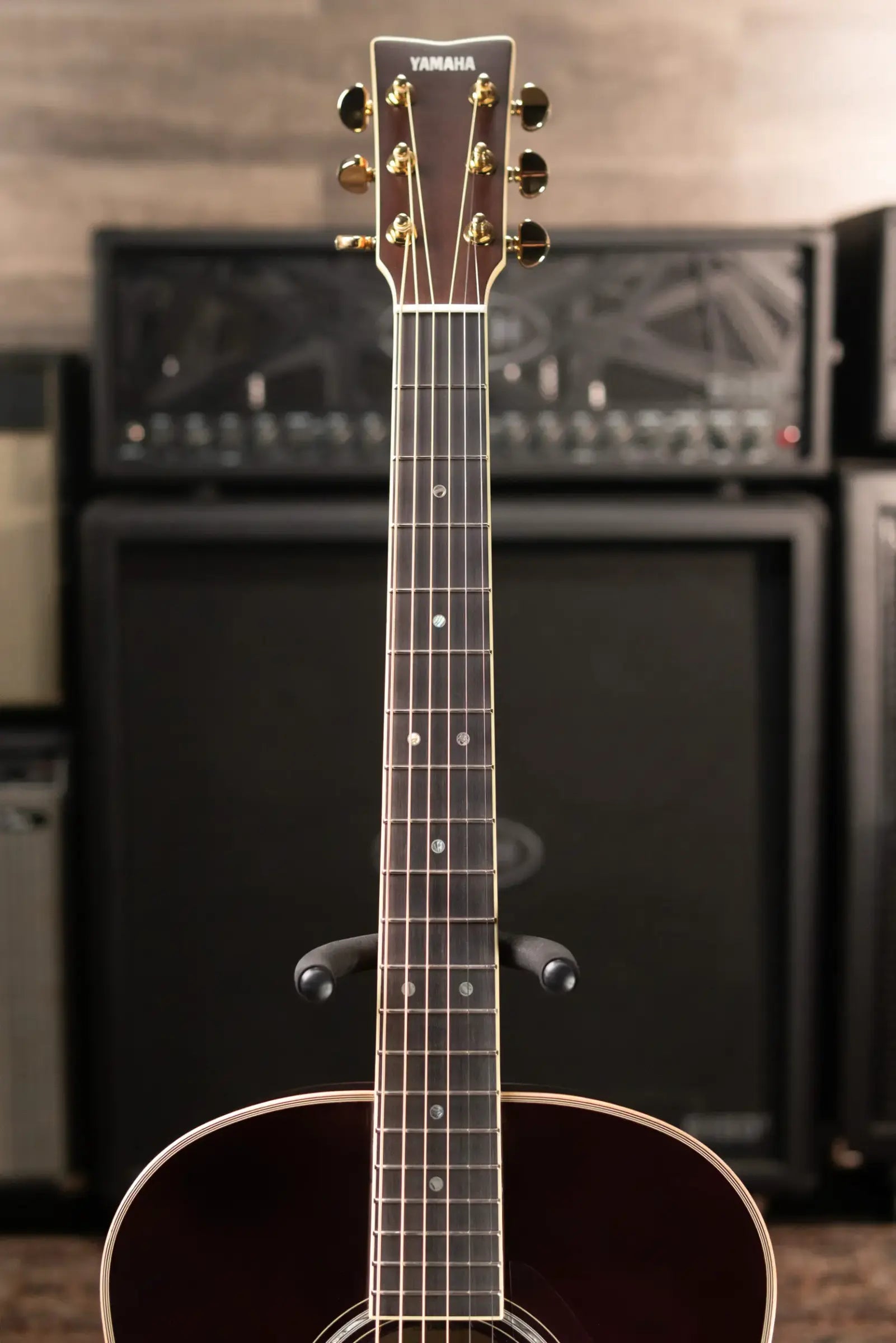 Yamaha LL-TA TransAcoustic Dreadnought Acoustic/Electric Guitar - Brown Sunburst