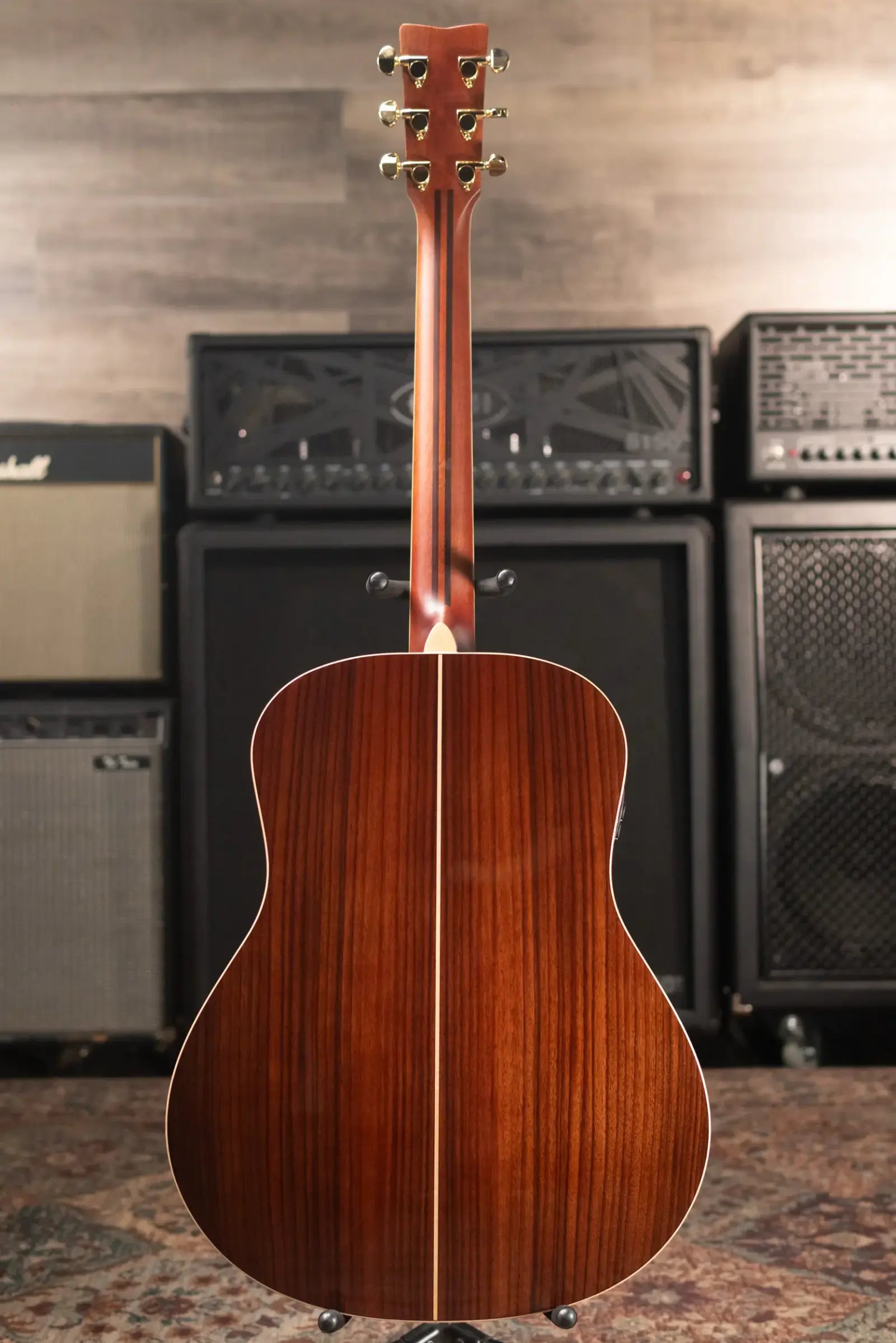 Yamaha LL-TA TransAcoustic Dreadnought Acoustic/Electric Guitar - Brown Sunburst