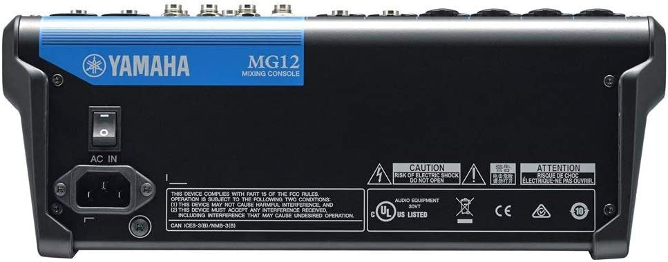Yamaha MG12 12-Channel Analog Mixer
