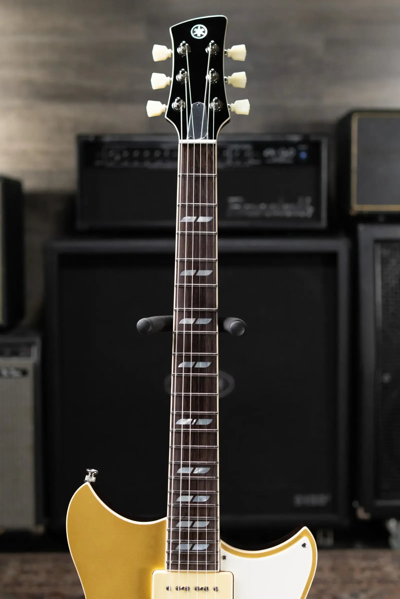 Yamaha RS02CB Chris Buck Signature Revstar Electric Guitar - Honey Gold with Gig Bag