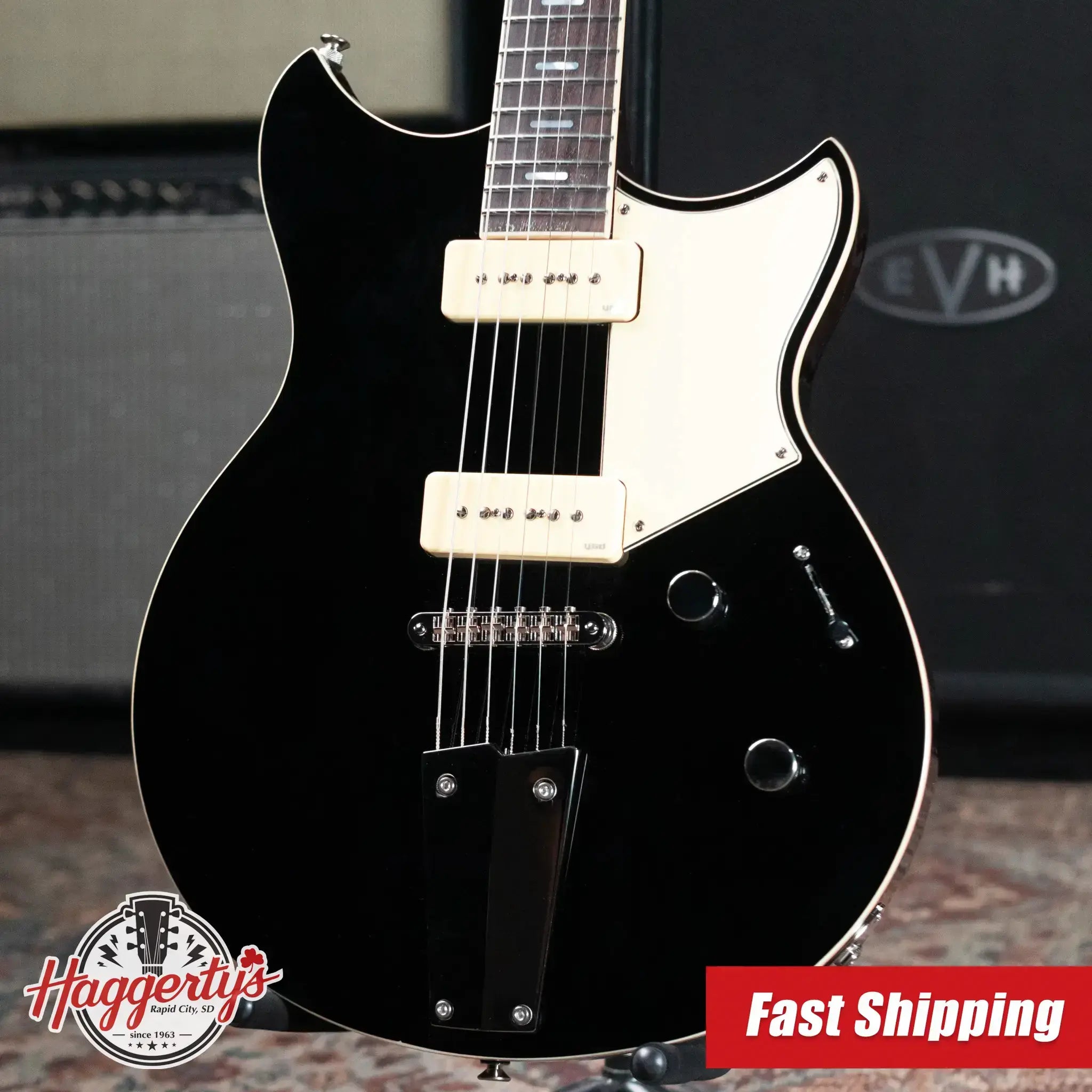 Yamaha RSS02T Revstar Standard Electric Guitar - Black with Gig Bag