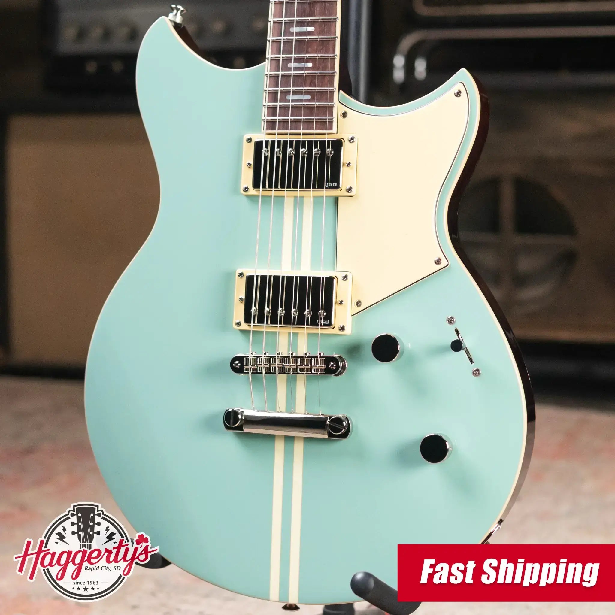 Yamaha RSS20 Revstar Standard Electric Guitar - Sonic Blue with Gig Bag