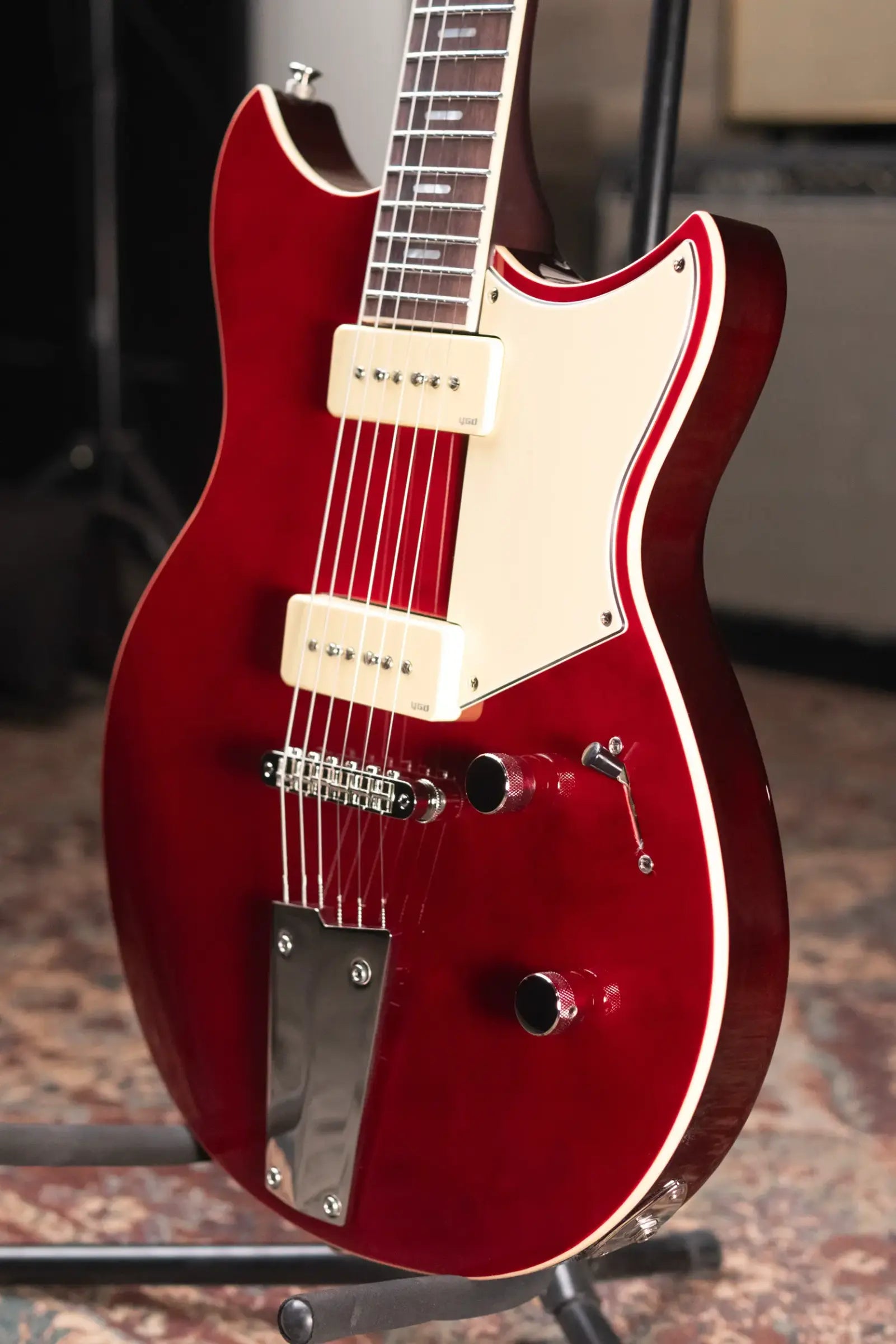 Yamaha Revstar RSS02T P-90 Electric Guitar - Fired Red with Gig Bag