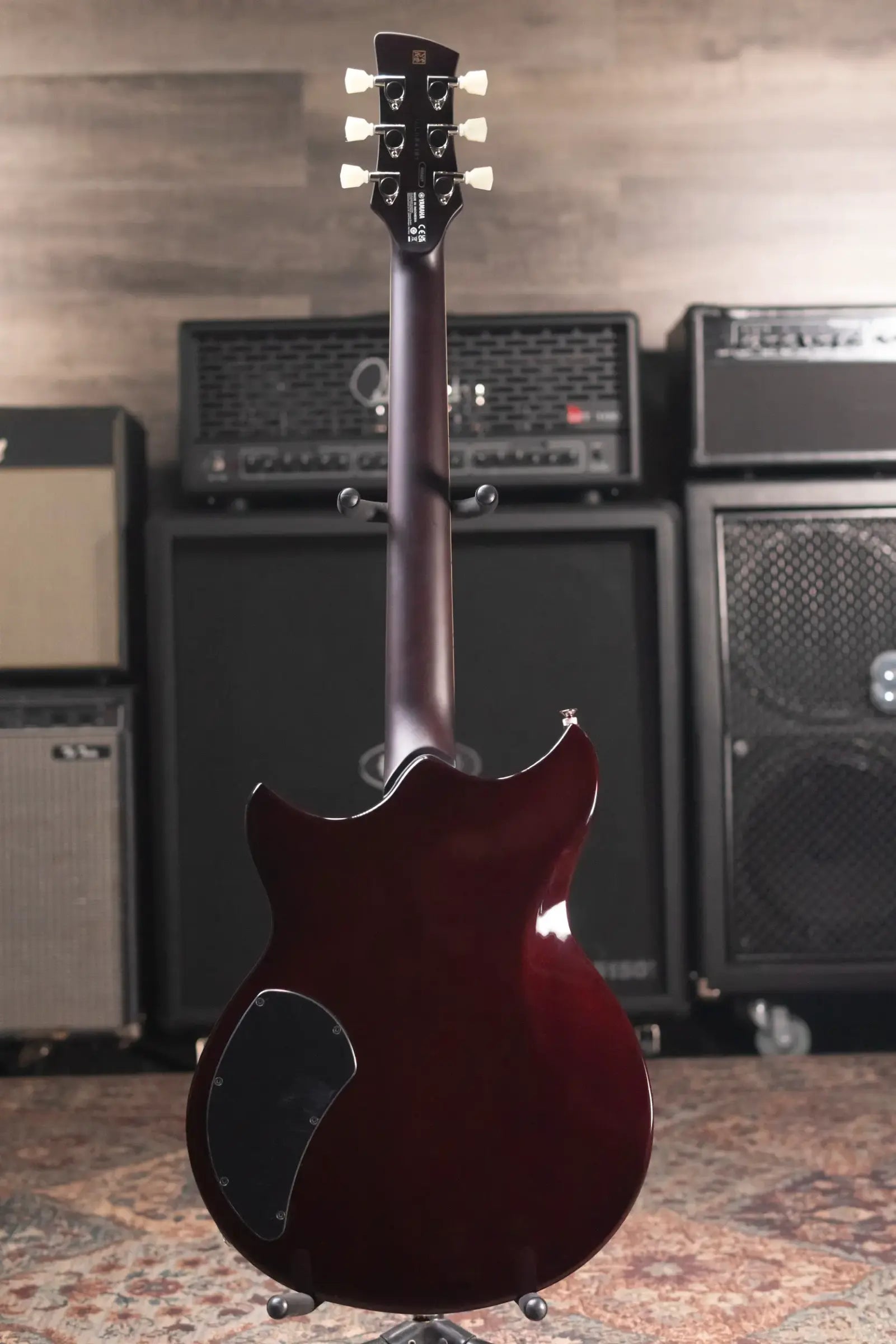 Yamaha Revstar RSS02T P-90 Electric Guitar - Fired Red with Gig Bag