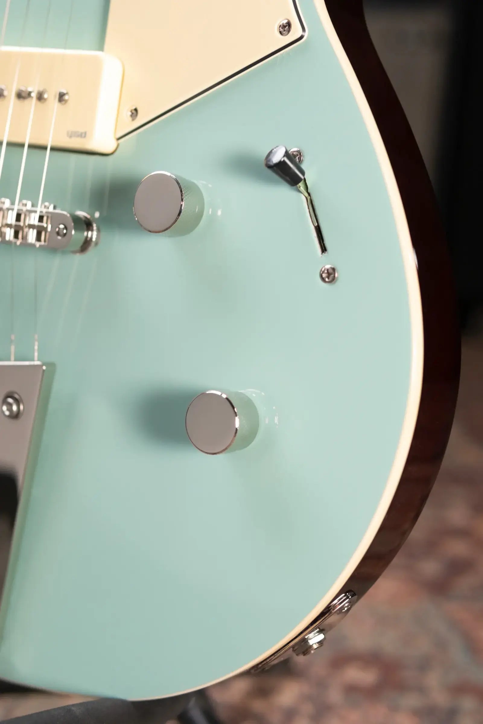 Yamaha Revstar RSS02T P-90 Electric Guitar - Sonic Blue with Gig Bag