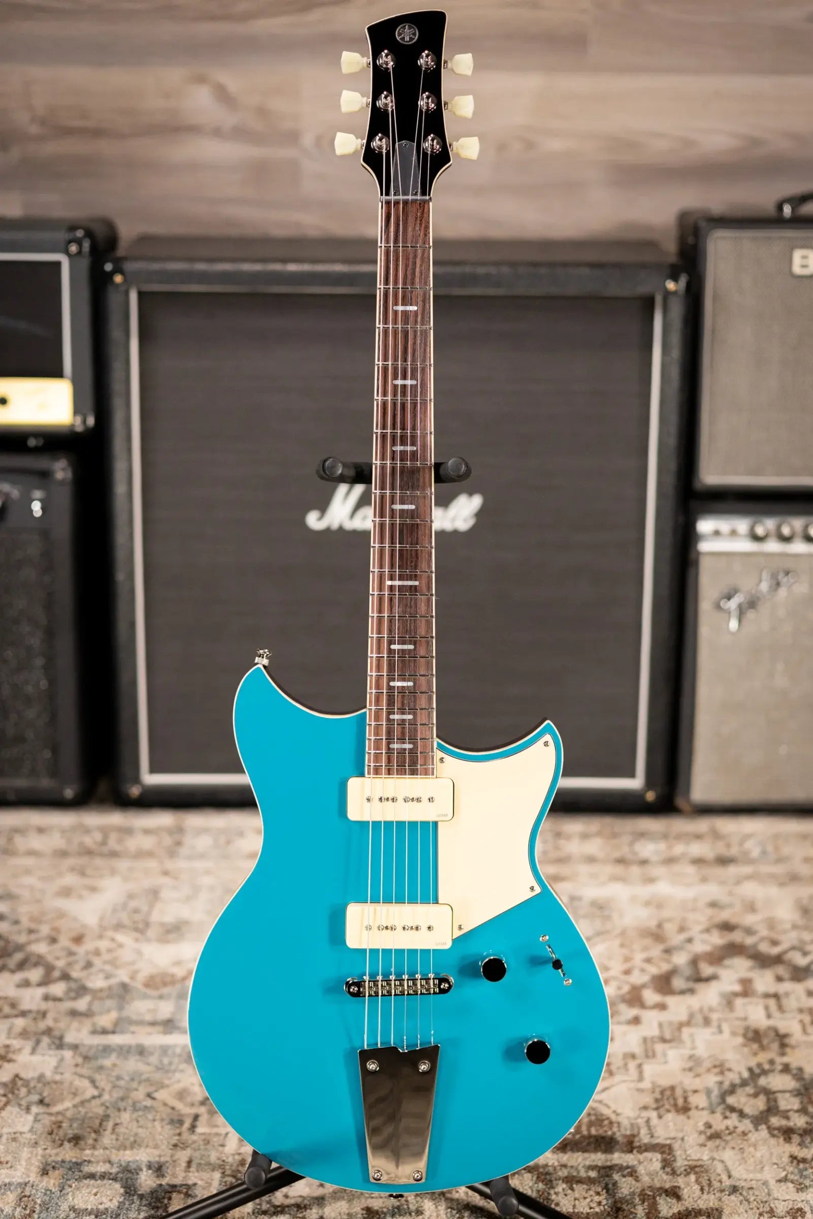 Yamaha Revstar RSS02T P-90 Electric Guitar - Swift Blue with Gig Bag