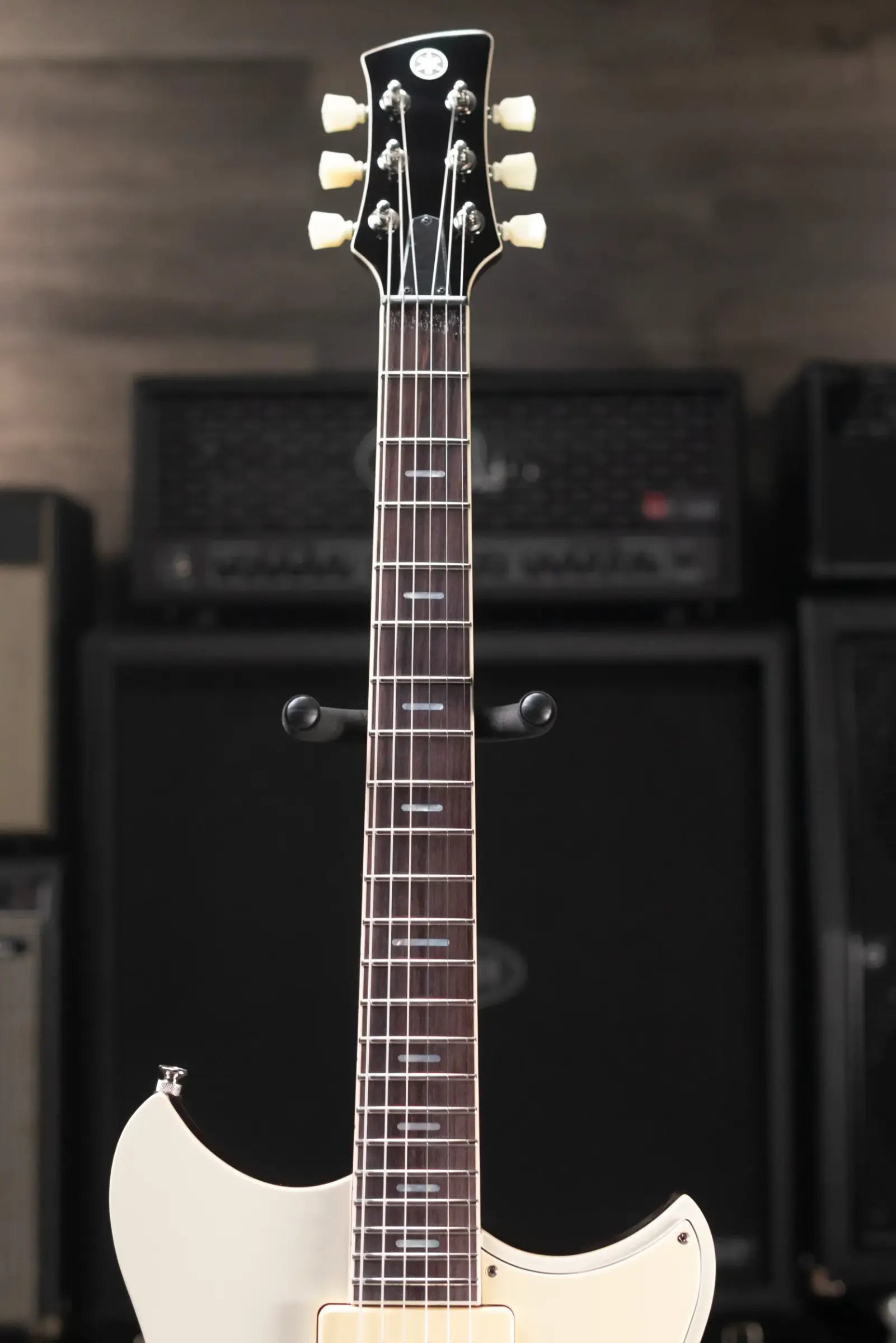 Yamaha Revstar RSS02T P-90 Electric Guitar - Vintage White with Gig Bag