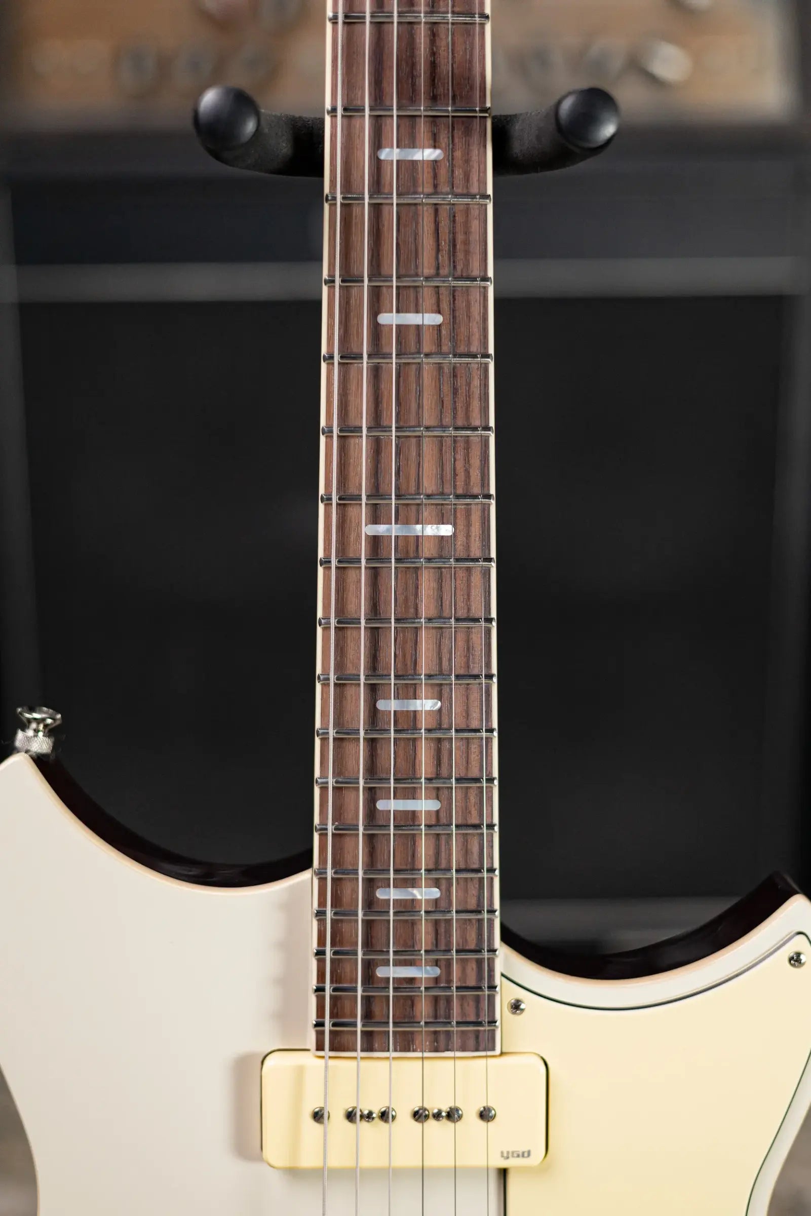Yamaha Revstar RSS02T P-90 Electric Guitar - Vintage White with Gig Bag