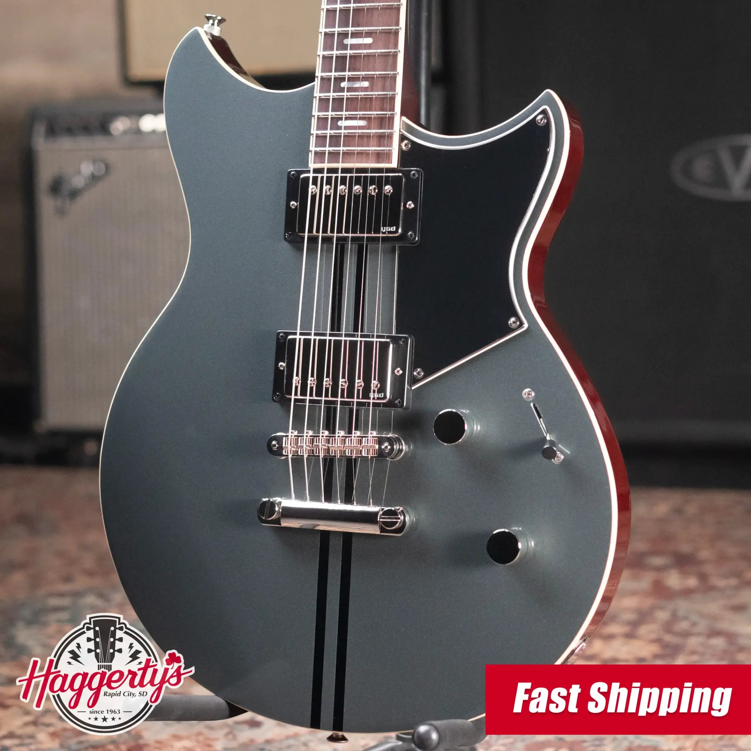 Yamaha Revstar RSS20 Electric Guitar - Mist Green with Gig Bag