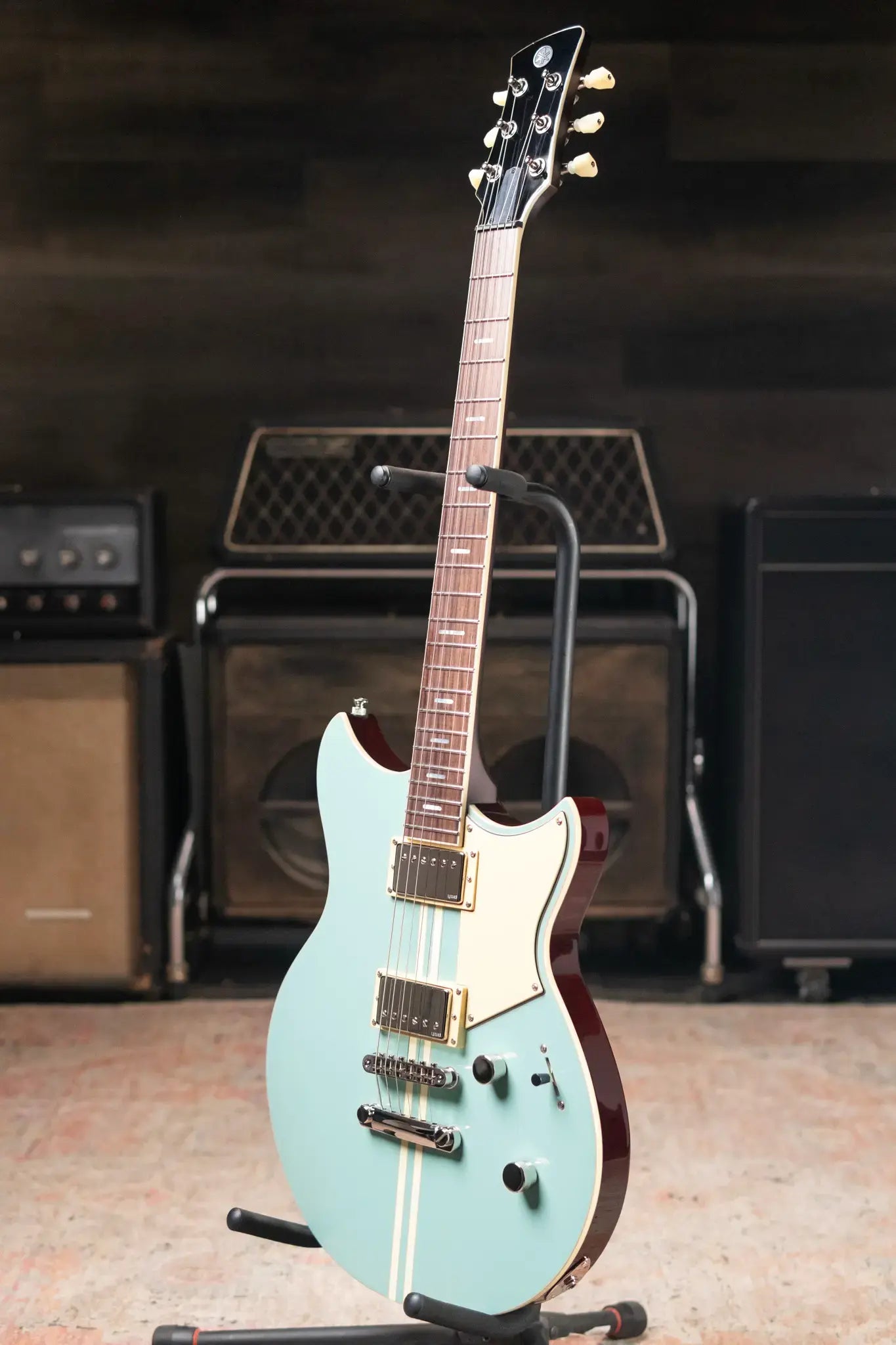 Yamaha Revstar RSS20 Electric Guitar - Sonic Blue with Gig Bag