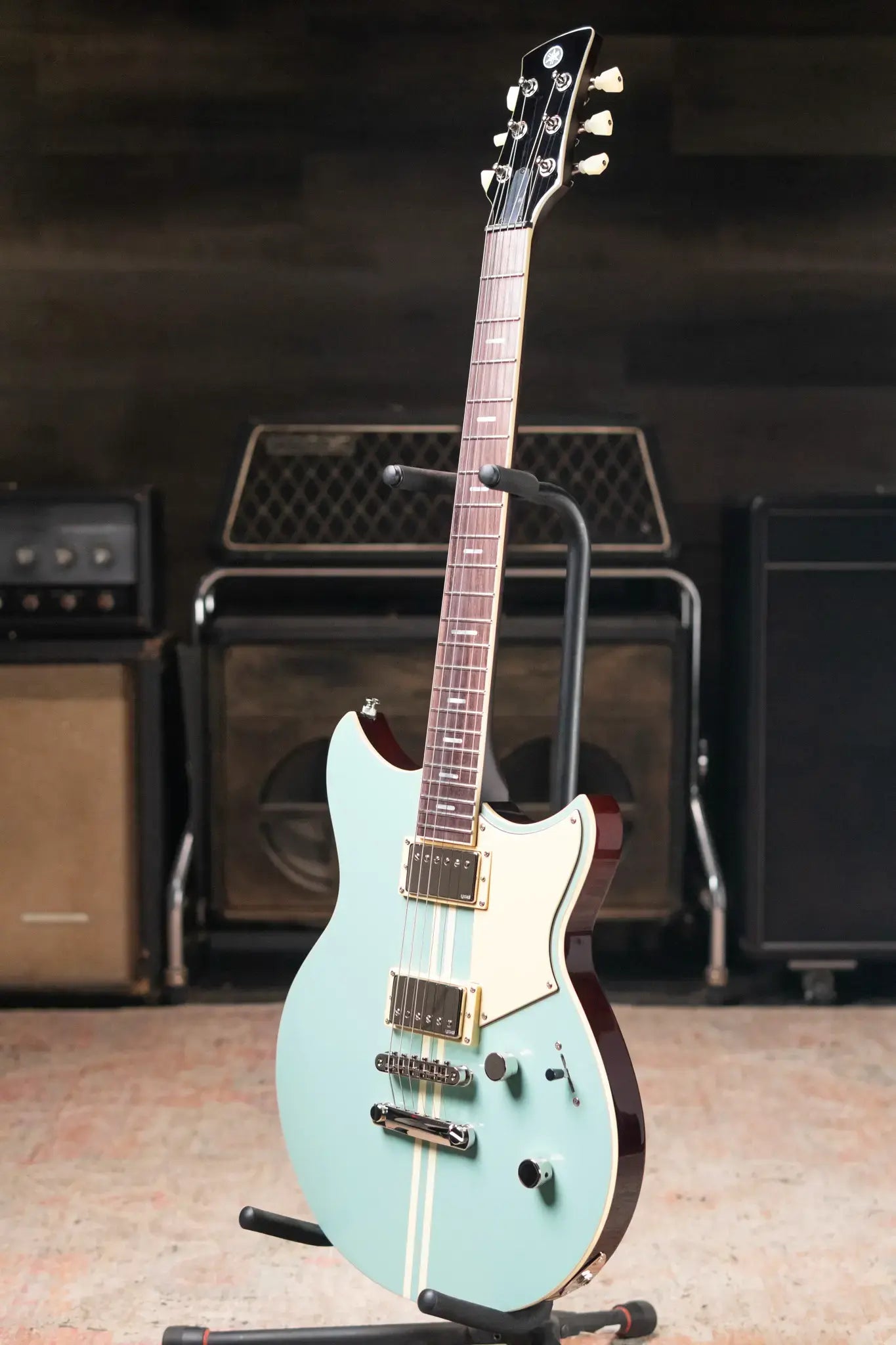 Yamaha Revstar RSS20 Electric Guitar - Sonic Blue with Gig Bag