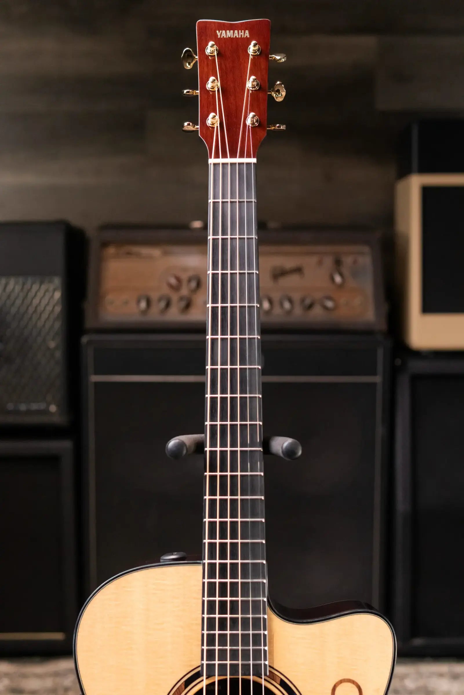 Yamaha TAS3 Concert Acoustic/Electric Guitar - Natural with Gig Bag