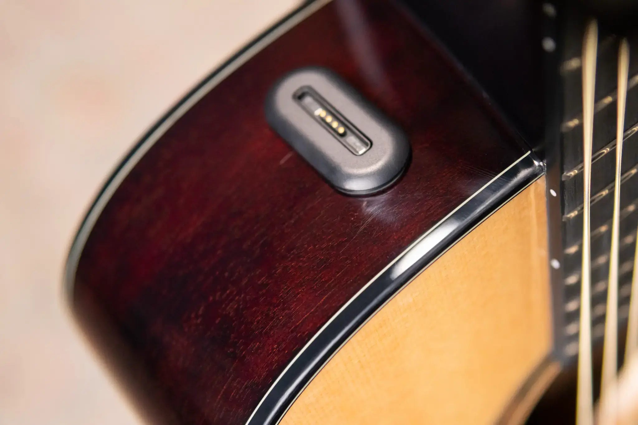 Yamaha TAS3 Concert Acoustic/Electric Guitar - Natural with Softshell Case