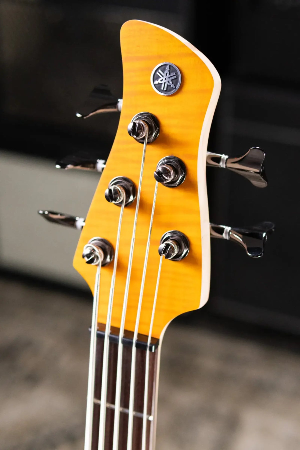 Yamaha TRBX605FM MA 5-String Bass - Matte Amber