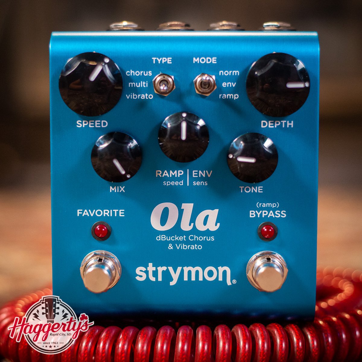 Strymon Ola dBucket Chorus and Vibrato Pedal