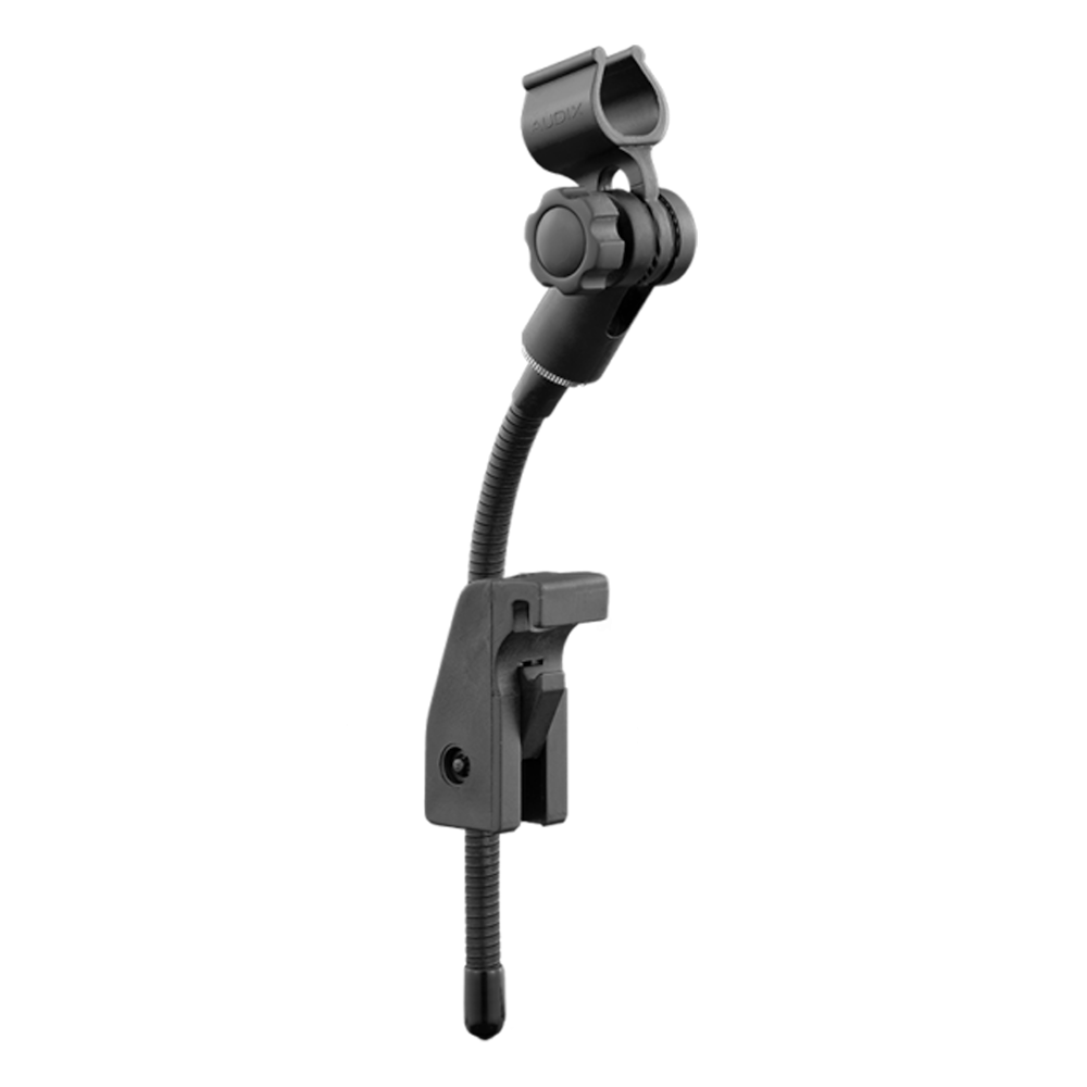 Audix DVICE Flexible Mini-gooseneck with Rim Mounted Drum Clamp