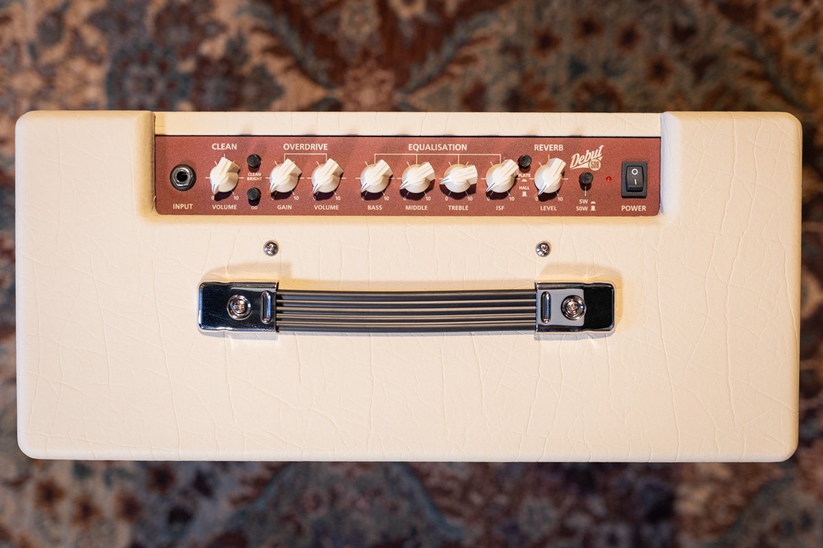 DISPLAY Blackstar Debut 50W Combo Amplifier, Cream