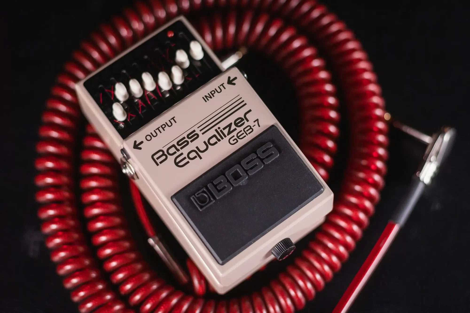 boss GEB 7 7 band Bass EQ Pedal haggertys 8