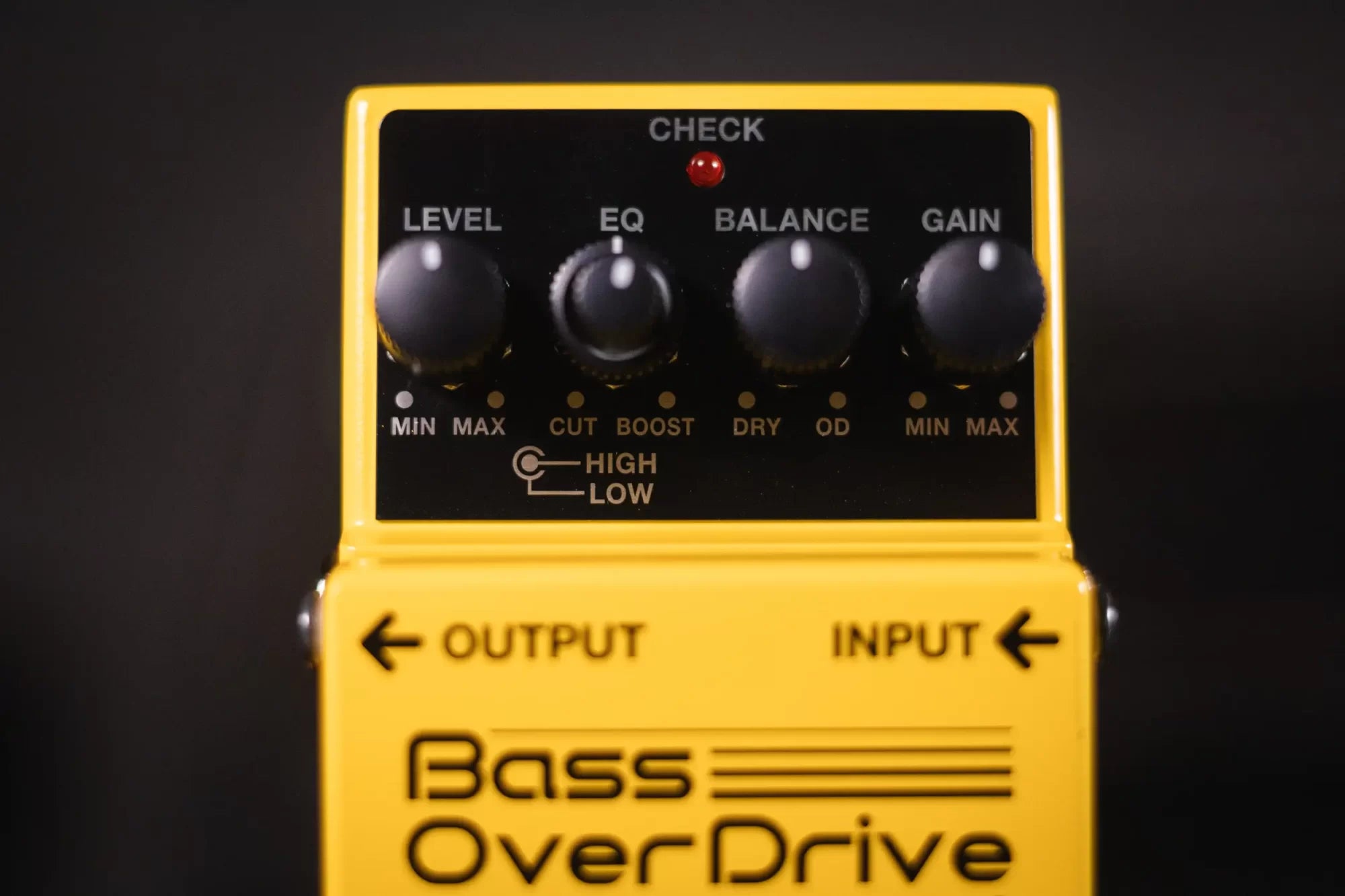 Boss ODB-3 Bass Overdrive Pedal