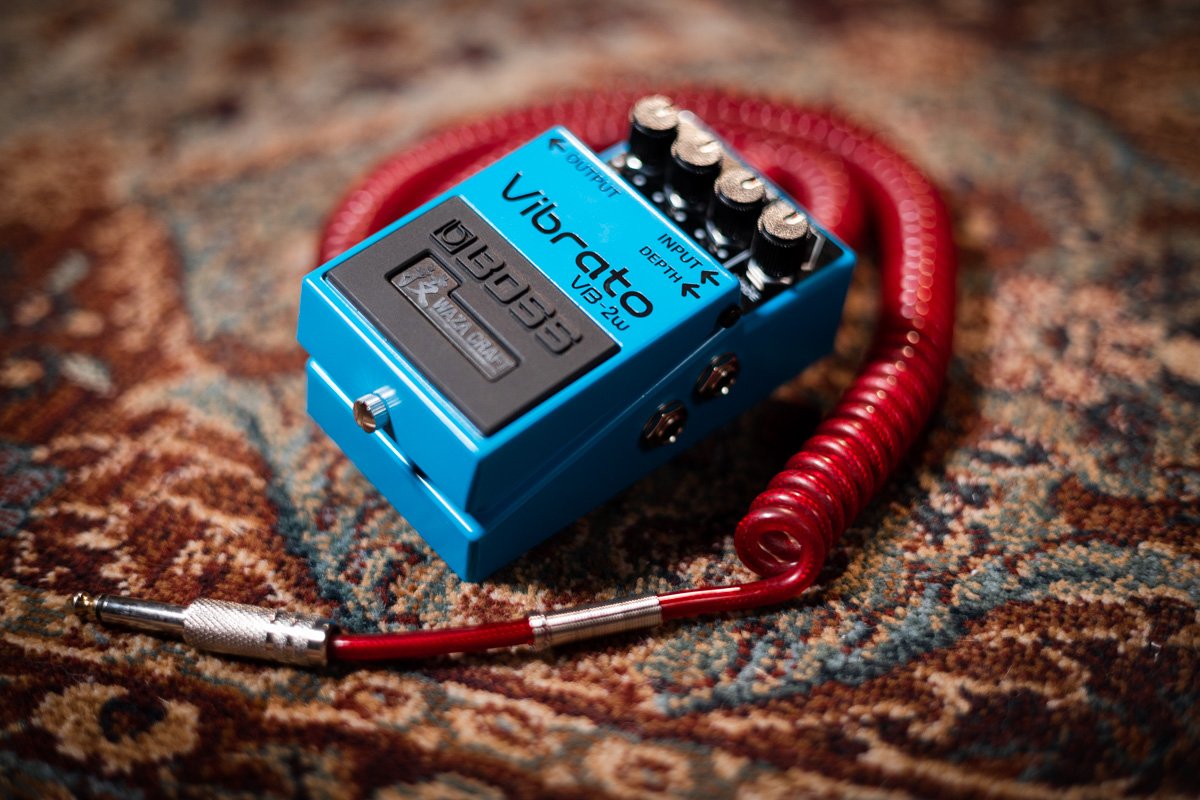 Boss VB-2w Waza Craft Vibrato Guitar Effects Pedal