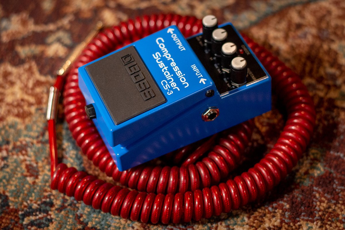 boss cs 3 compressor sustainer pedal haggertys 9