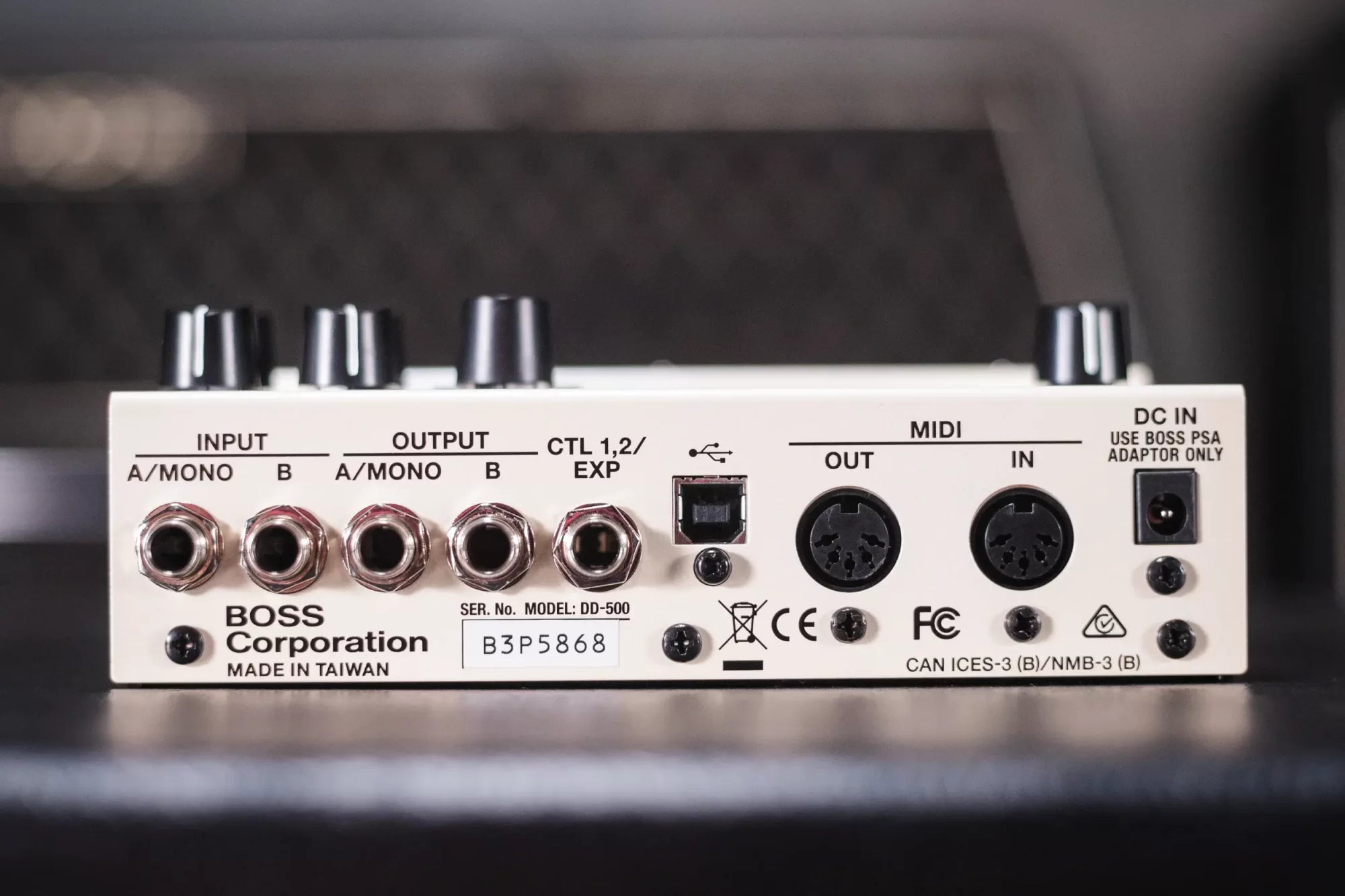 boss dd 500 digital delay pedal haggertys 5