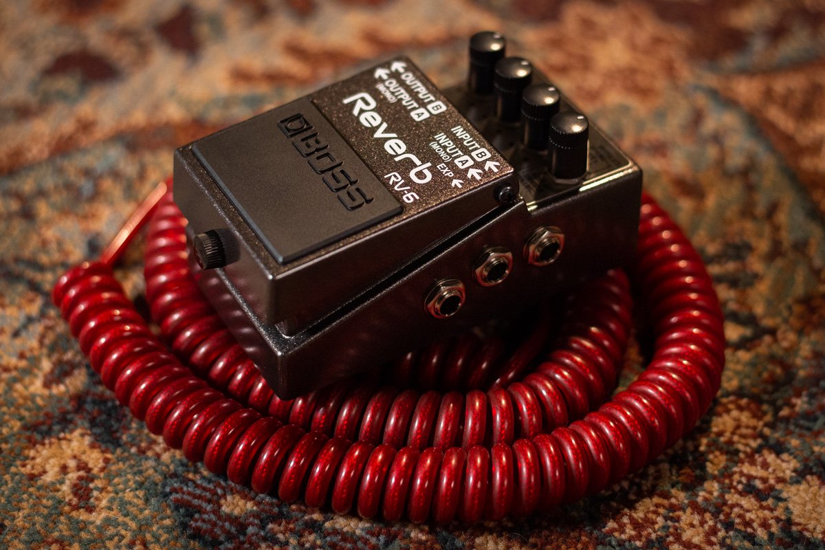 boss rv 6 reverb pedal haggertys 9