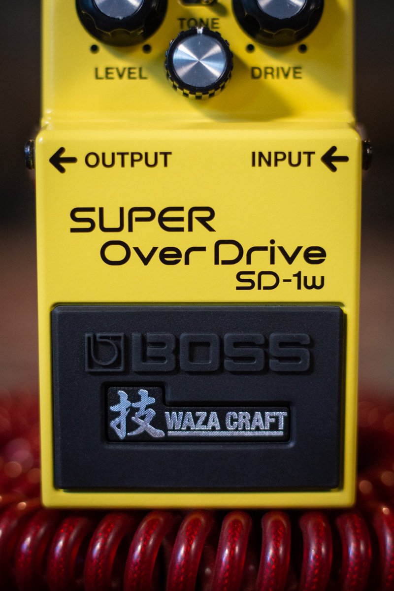 Boss SD-1w Super Overdrive Guitar Effects Pedal
