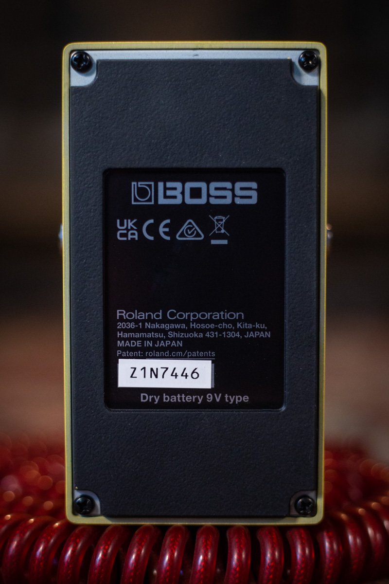 Boss SD-1w Super Overdrive Guitar Effects Pedal