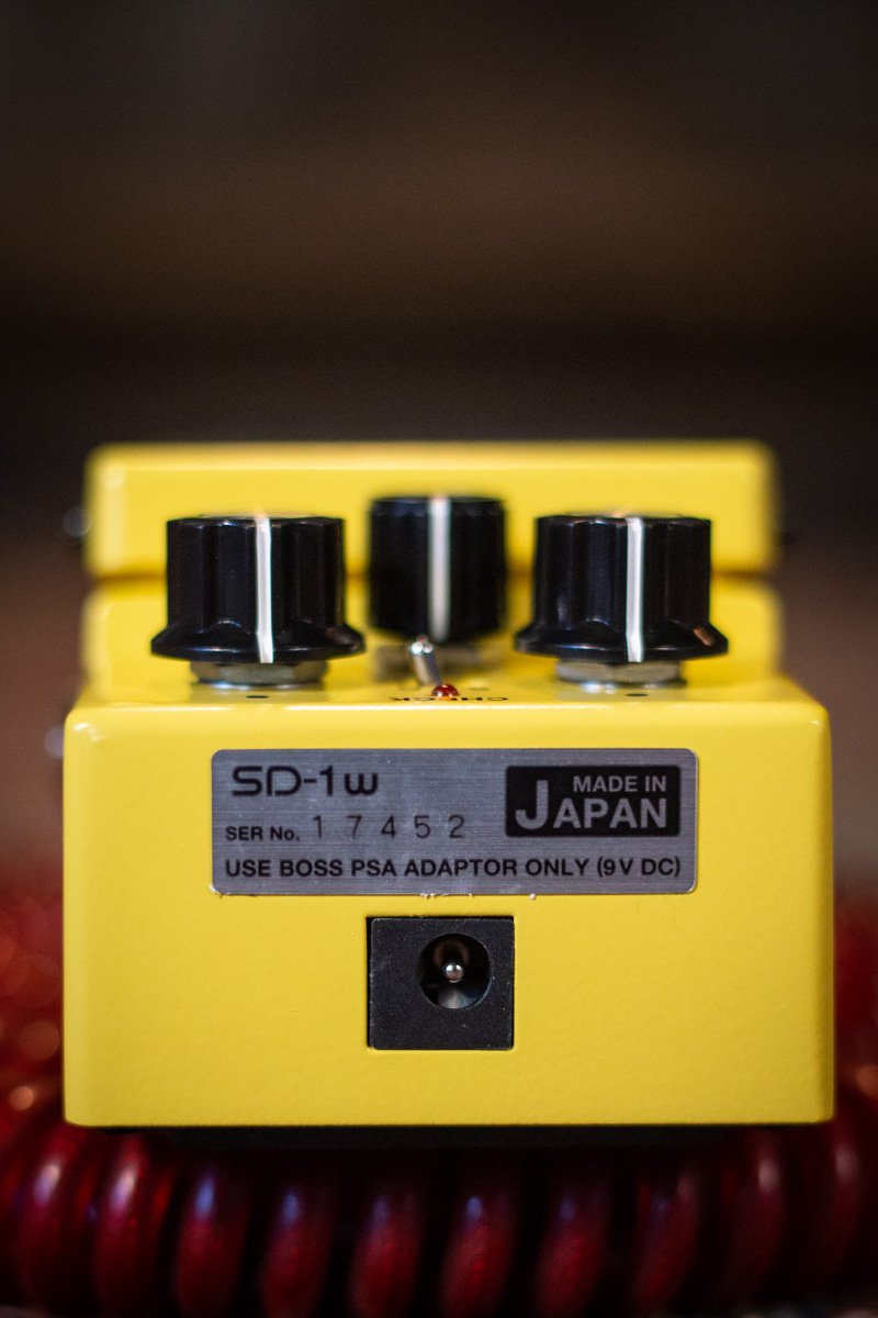 Boss SD-1w Super Overdrive Guitar Effects Pedal