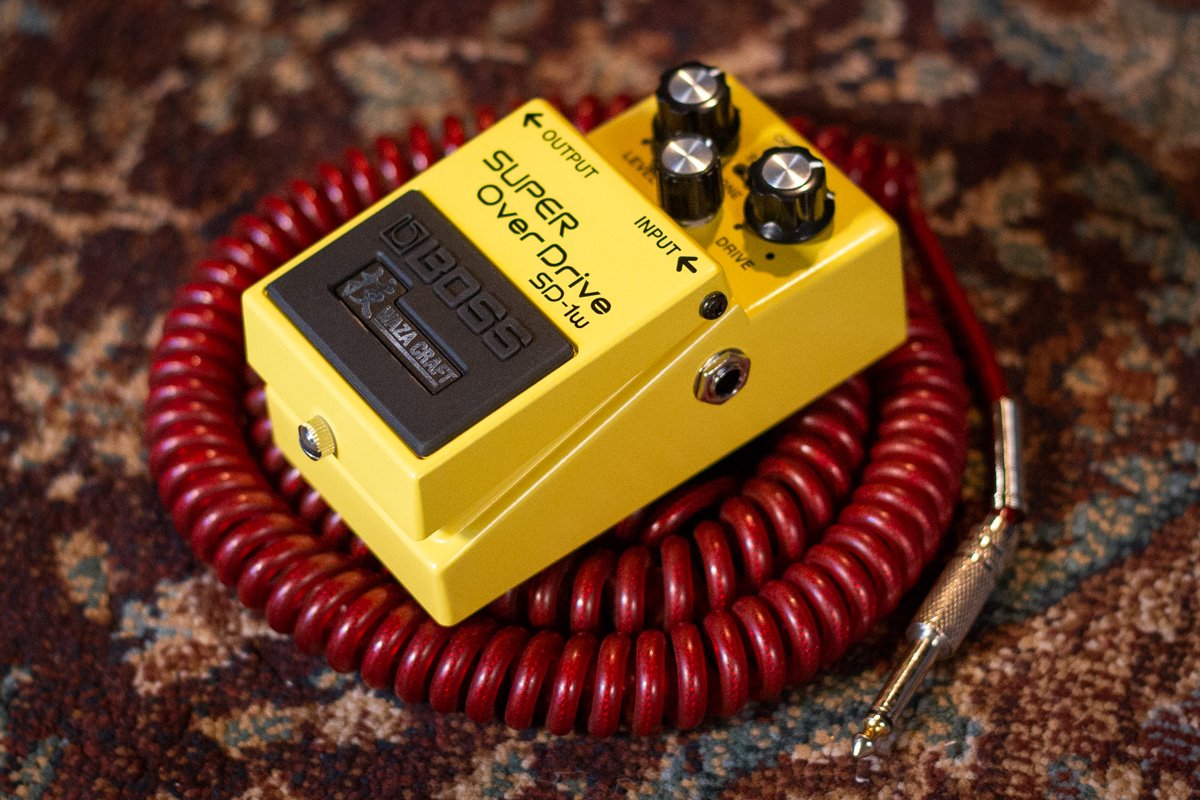 Boss SD-1w Super Overdrive Guitar Effects Pedal
