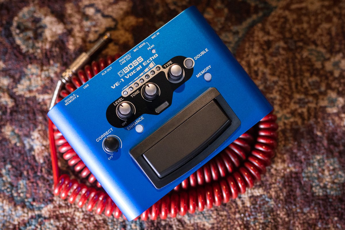 Boss VE-1 Vocal Echo Pedal