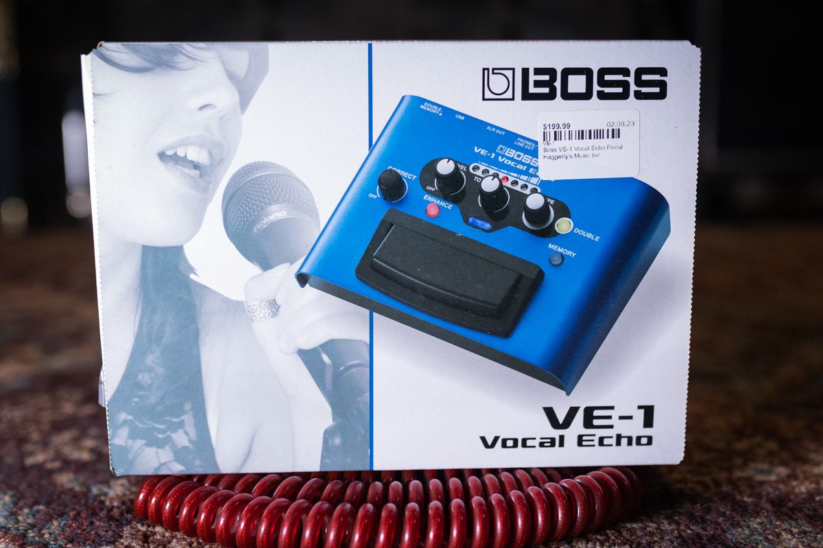 Boss VE-1 Vocal Echo Pedal