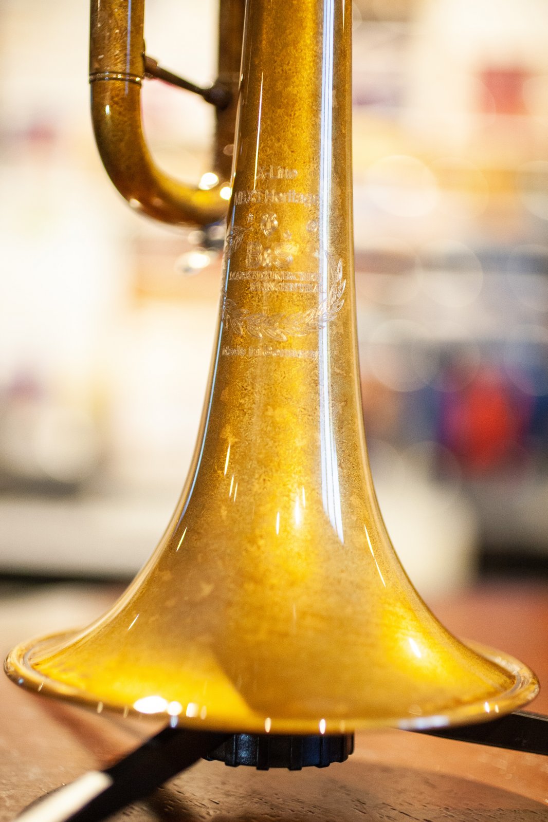 B&S X- Series MBX Heritage Bb Trumpet-Vintage Finish