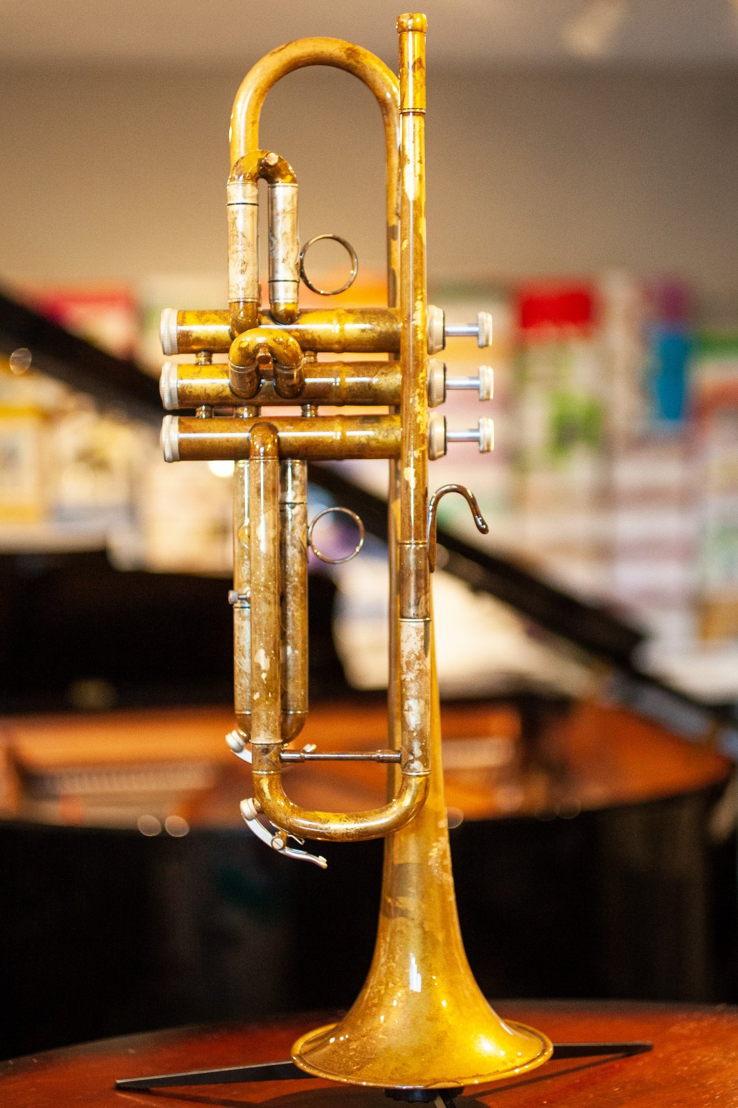 B&S X- Series MBX Heritage Bb Trumpet-Vintage Finish
