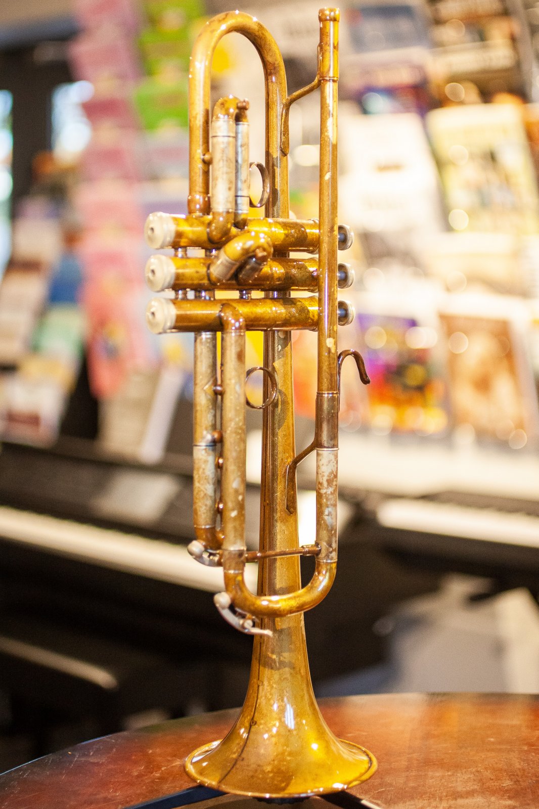 B&S X- Series MBX Heritage Bb Trumpet-Vintage Finish