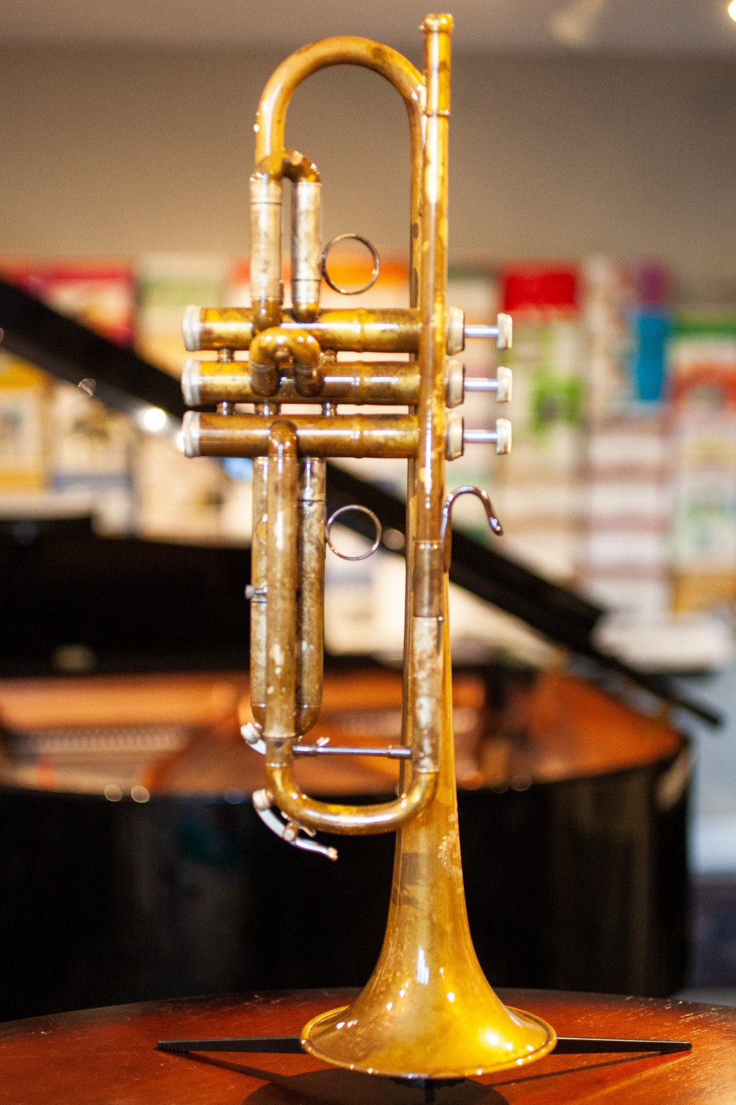 B&S X- Series MBX Heritage Bb Trumpet-Vintage Finish