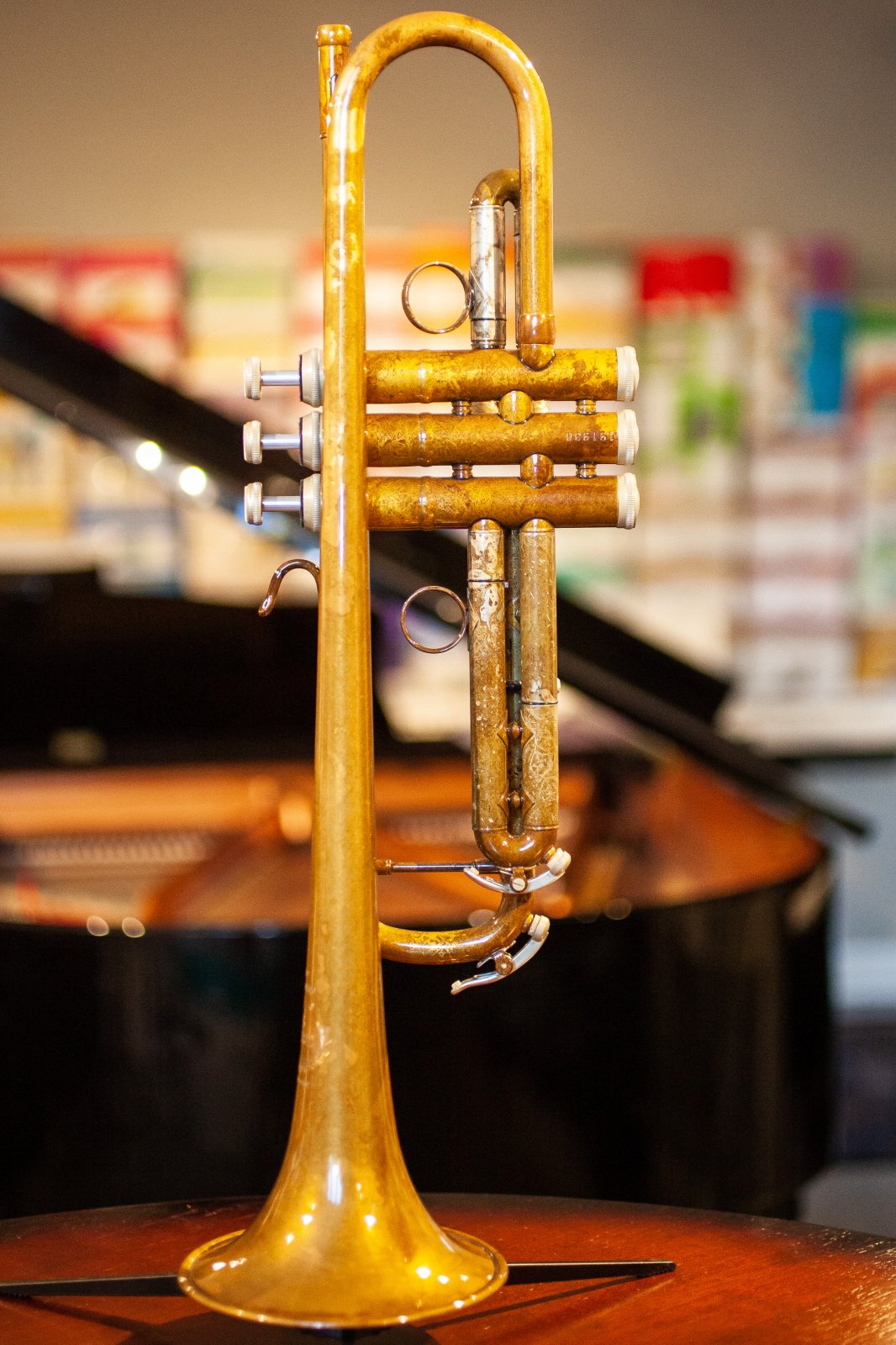 B&S X- Series MBX Heritage Bb Trumpet-Vintage Finish