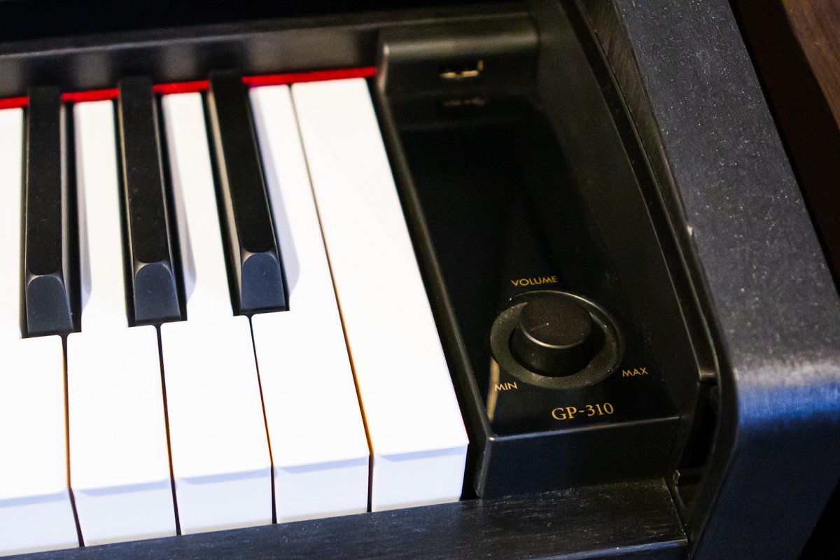 Casio GP-310 Digital Cabinet Piano - Black