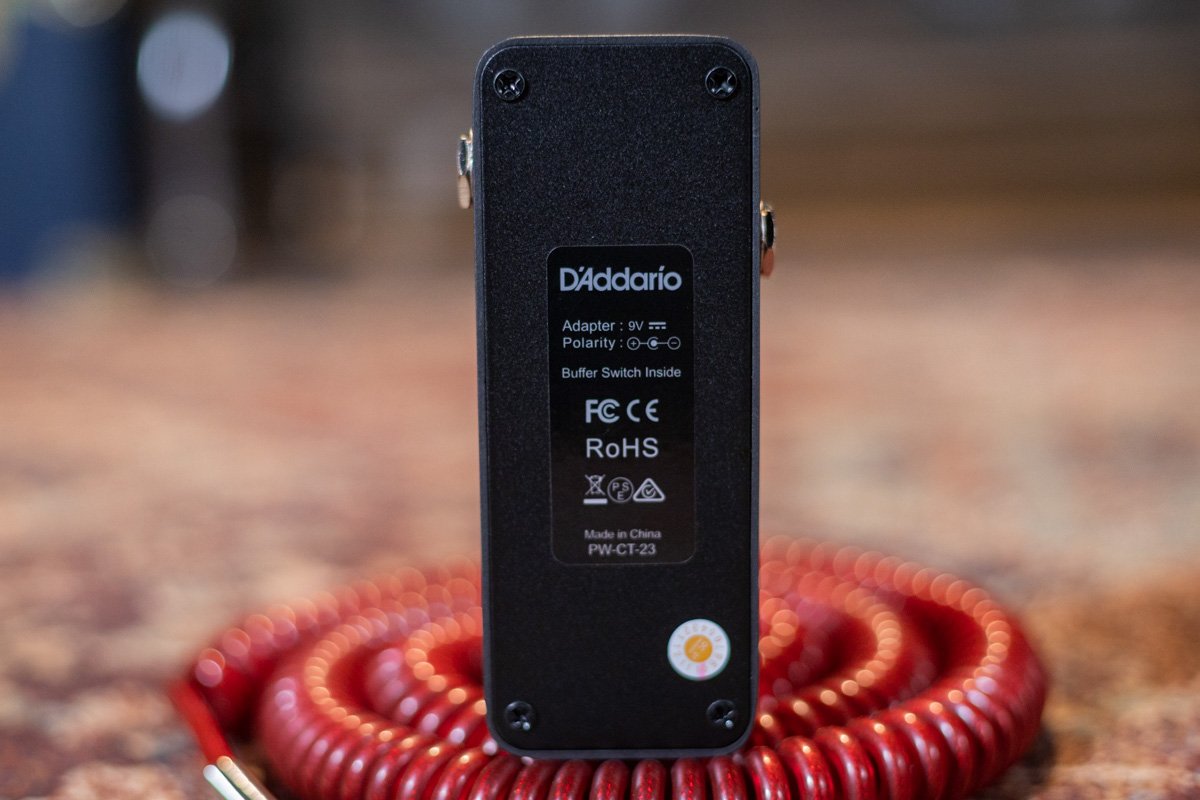 D'Addario Chromatic Pedal Tuner Plus