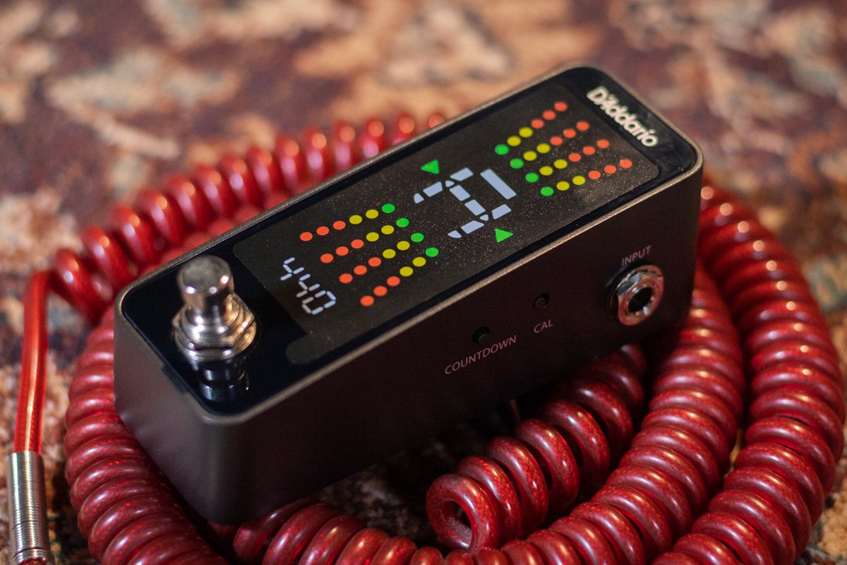 D'Addario Chromatic Pedal Tuner Plus