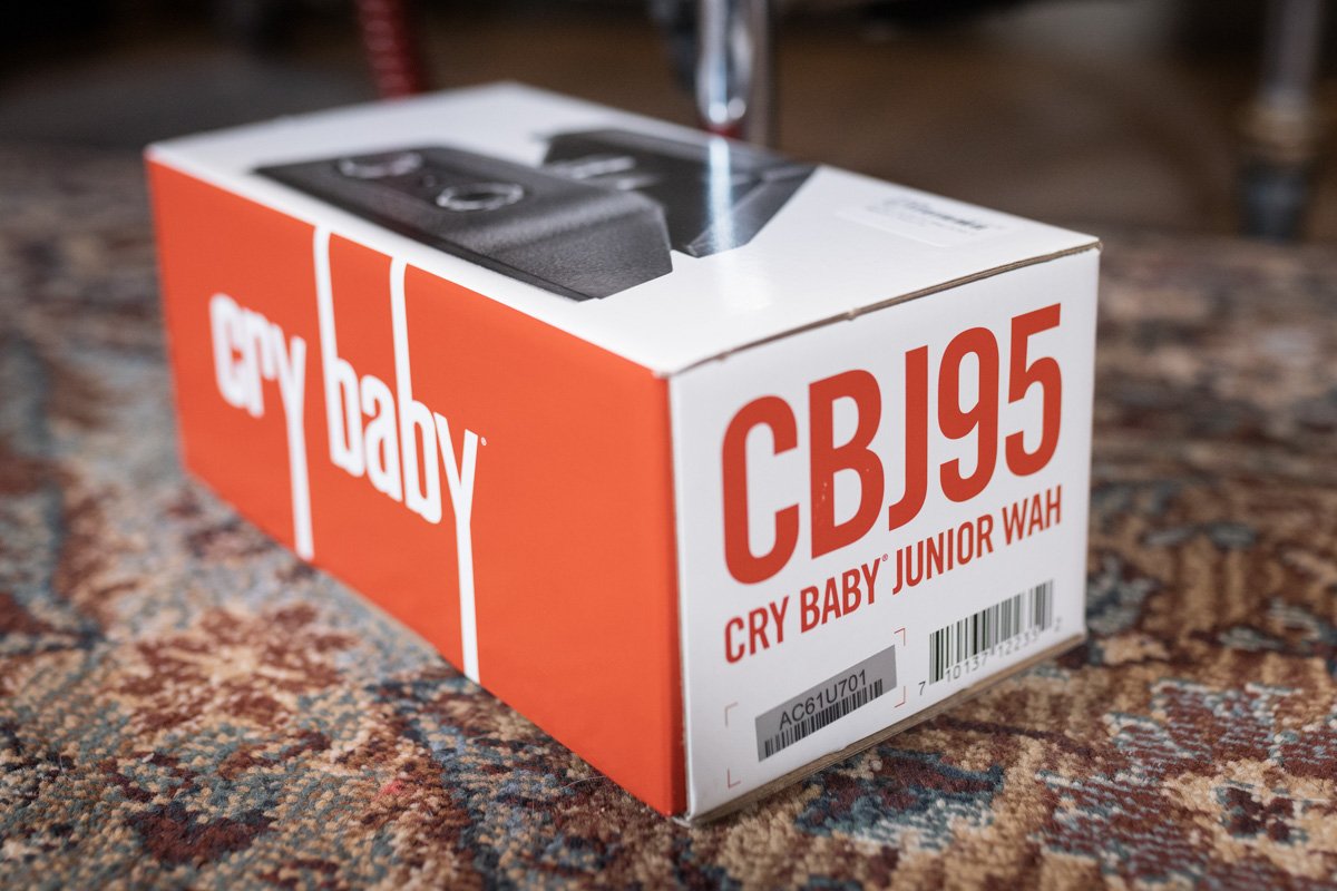 dunlop cbj95 black cry baby junior wah haggertys 7