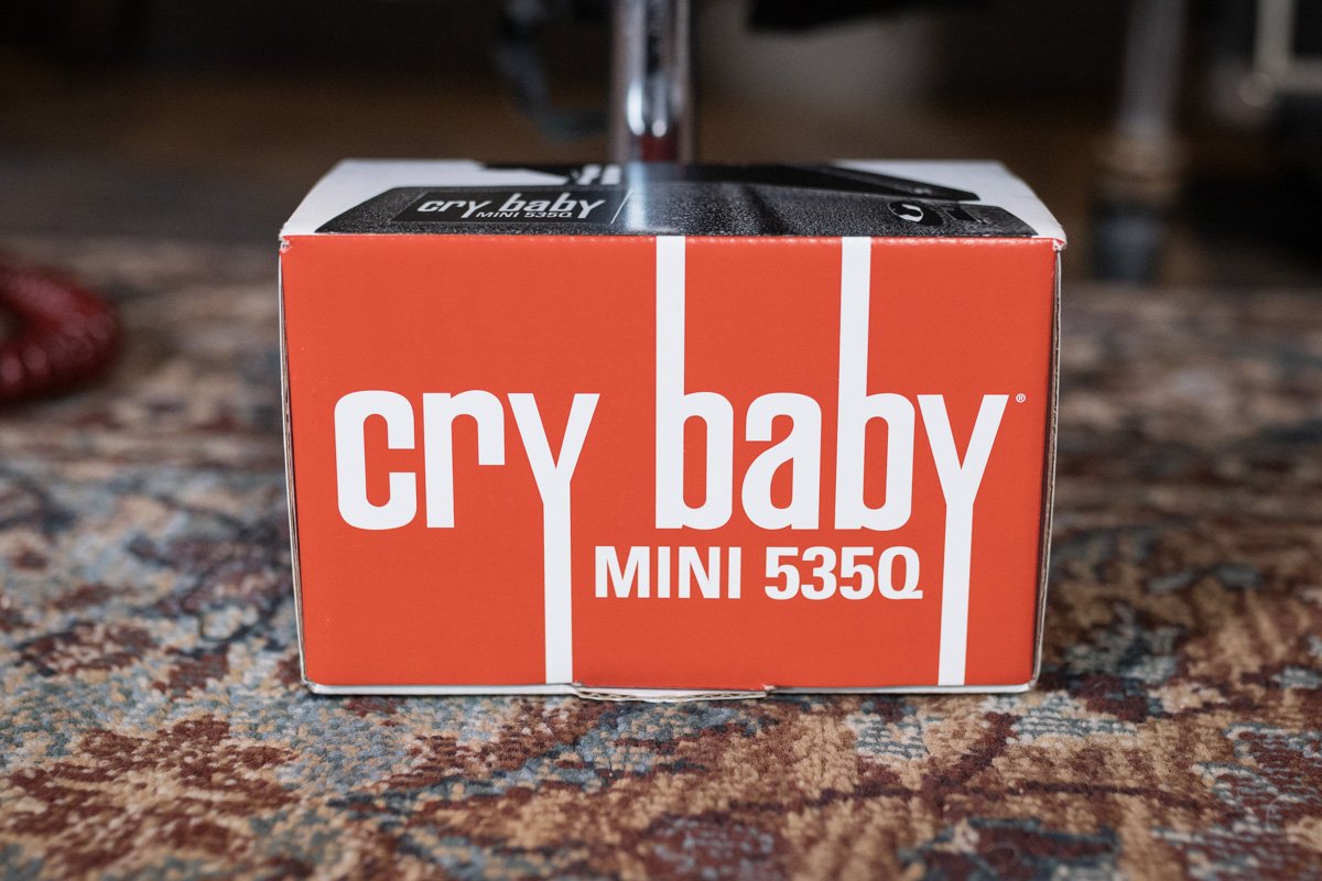 Dunlop CBM535Q Black Cry Baby Mini-Wah
